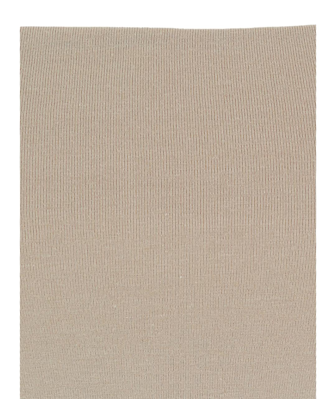 BRUNELLO CUCINELLI Бежевая хлопковая майка, фото 3