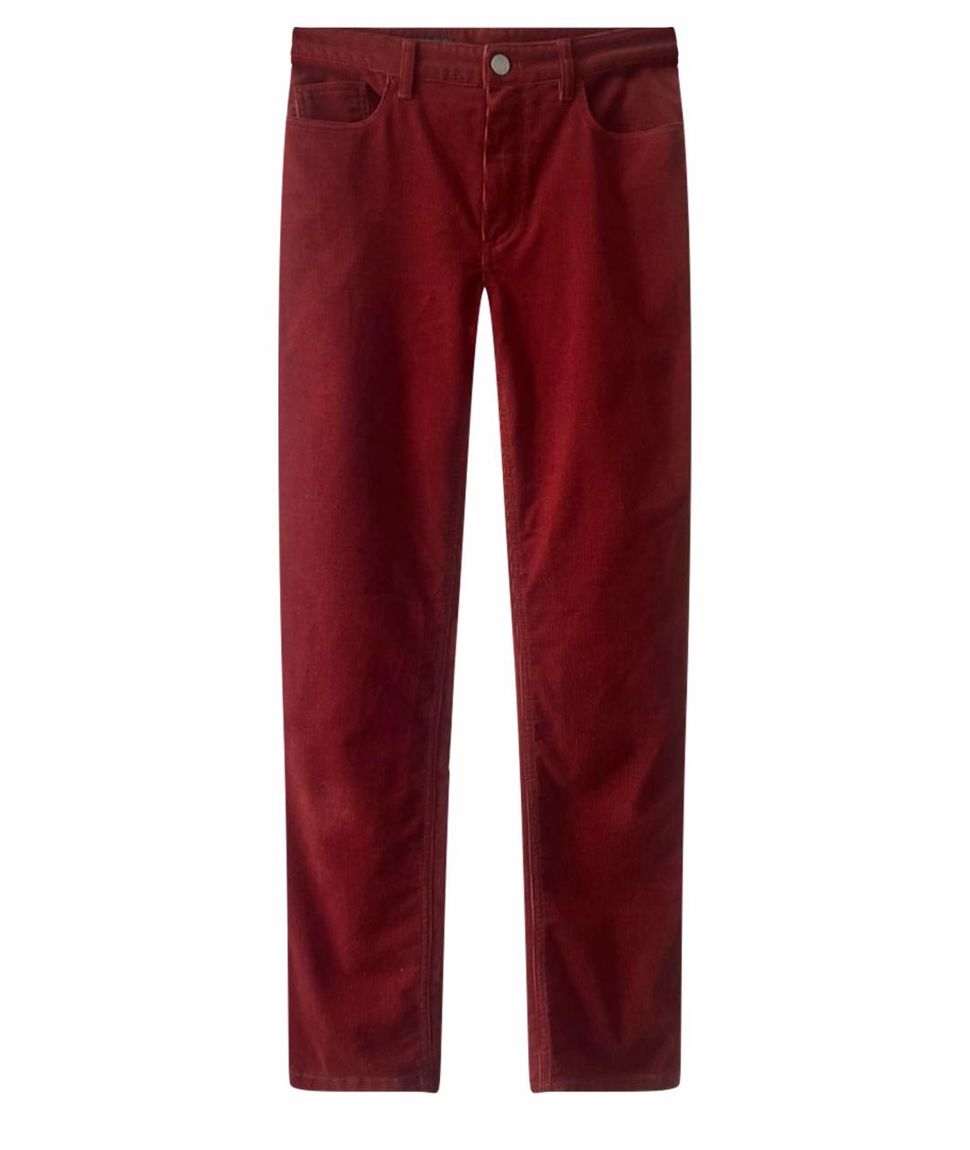 LORO PIANA Хлопковые прямые брюки, фото 1