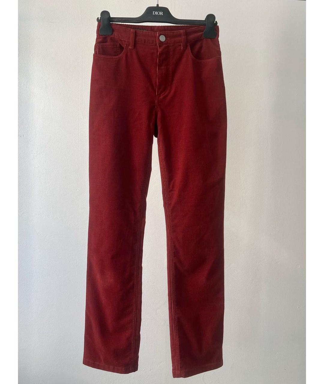 LORO PIANA Хлопковые прямые брюки, фото 9