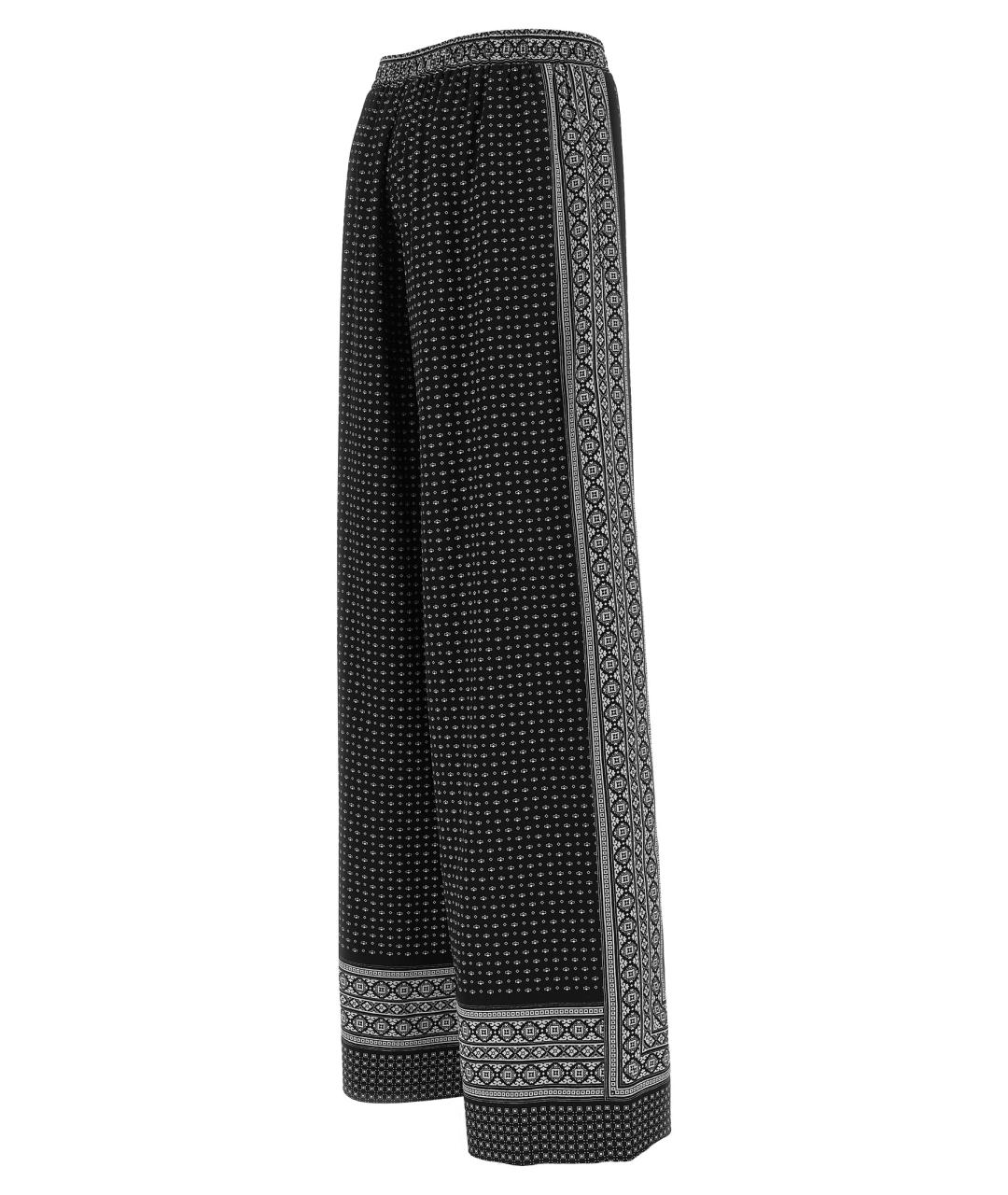 ERMANNO SCERVINO Мульти шелковые прямые брюки, фото 3