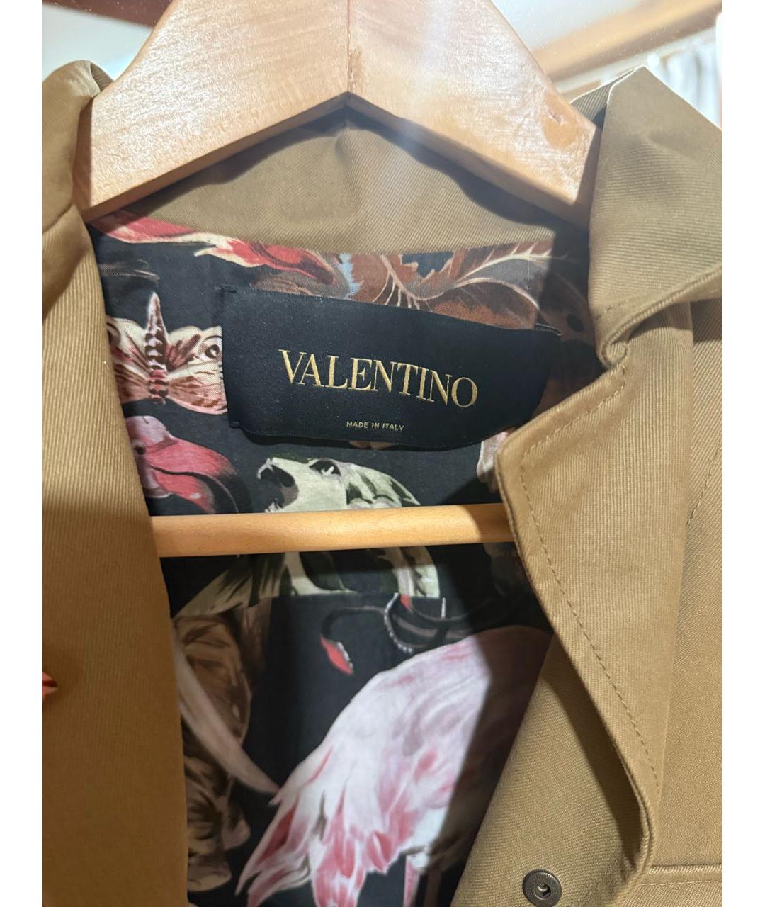 VALENTINO Хаки деним куртка, фото 3