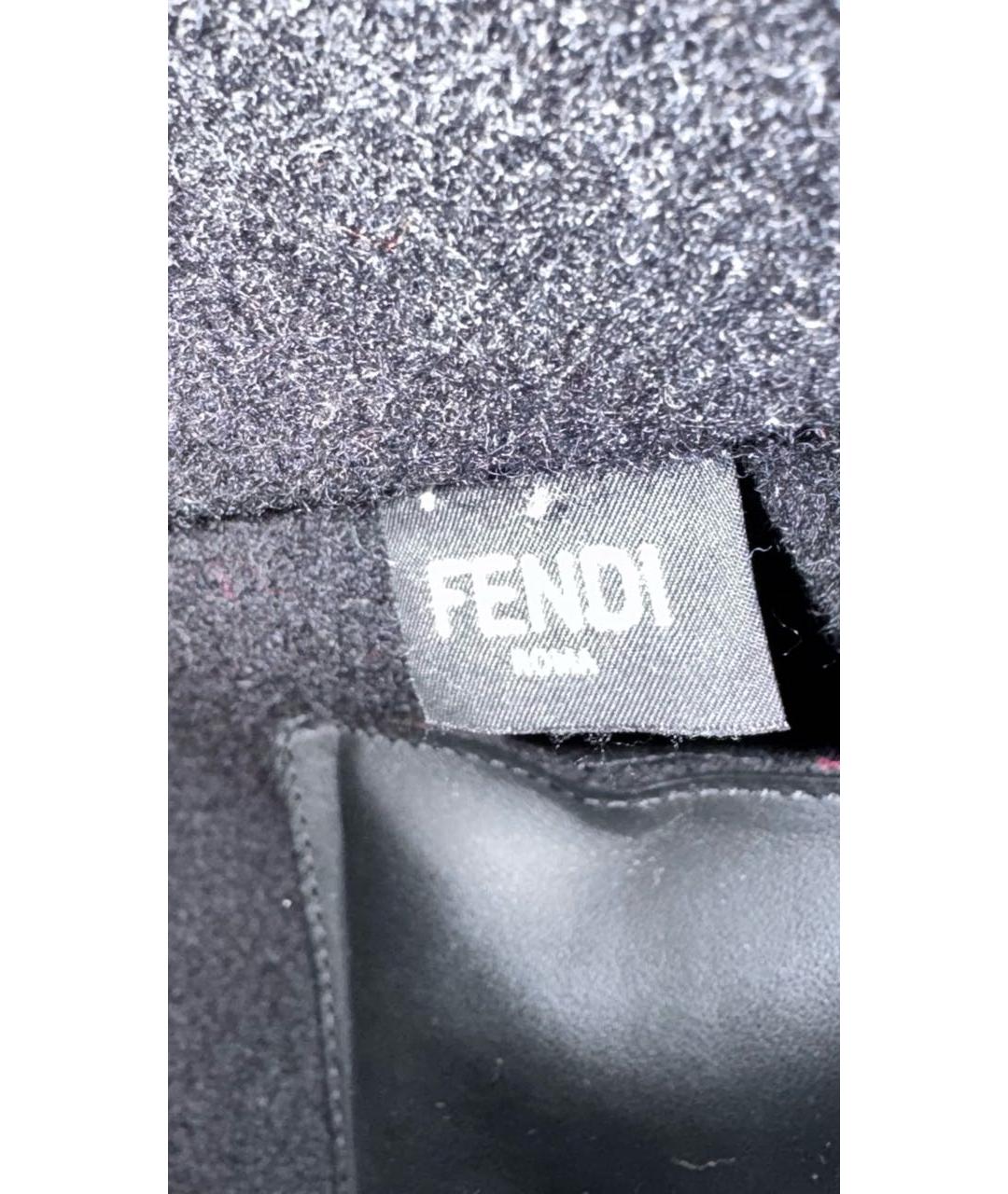 FENDI Коричневая сумка тоут, фото 5