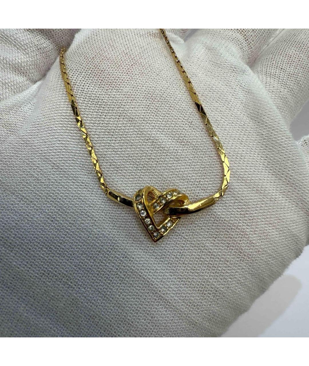 CHRISTIAN DIOR Золотое колье, фото 5