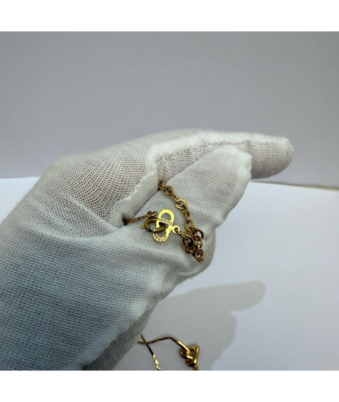 CHRISTIAN DIOR Золотое колье, фото 6
