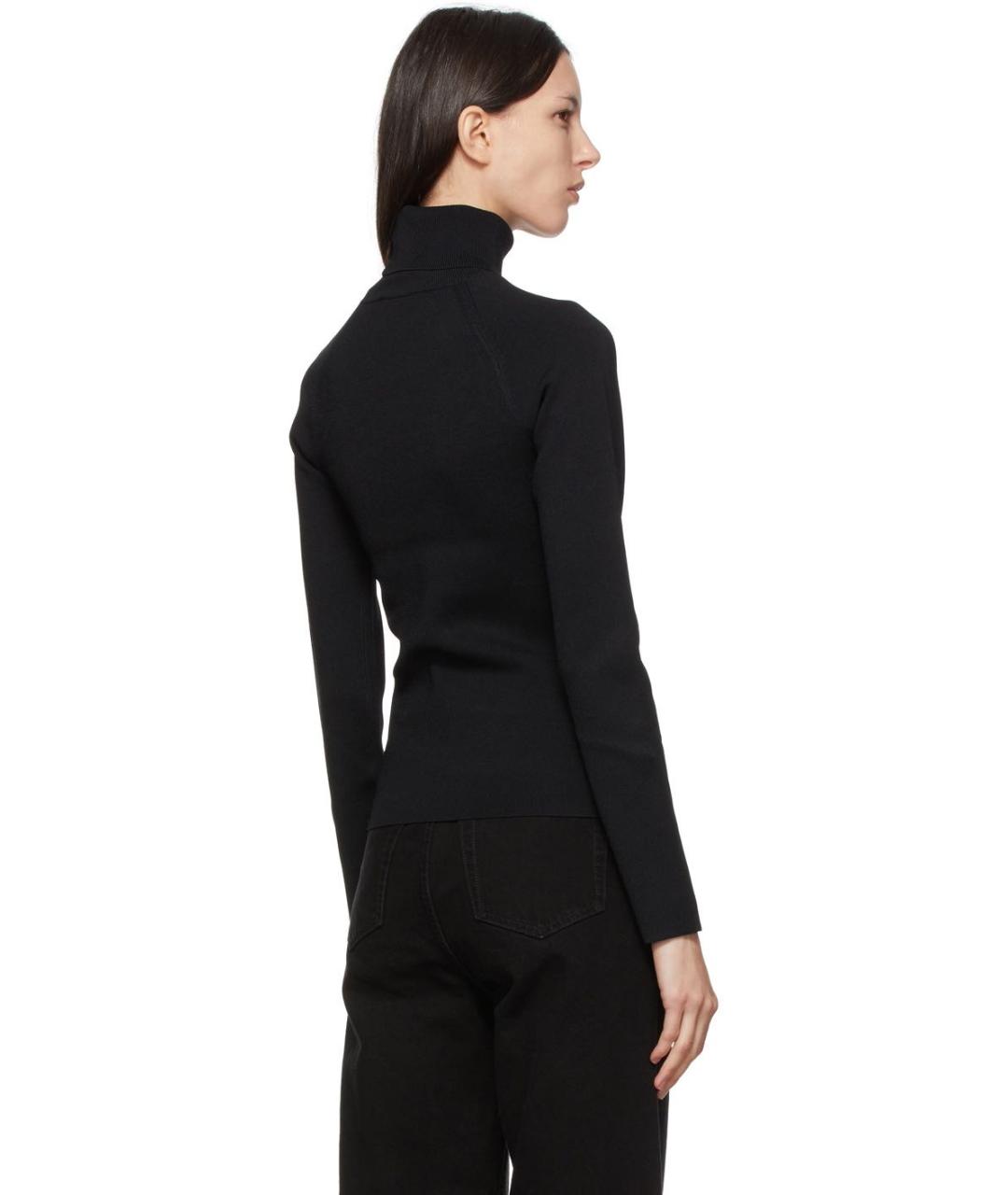 NANUSHKA Черная водолазка, фото 4