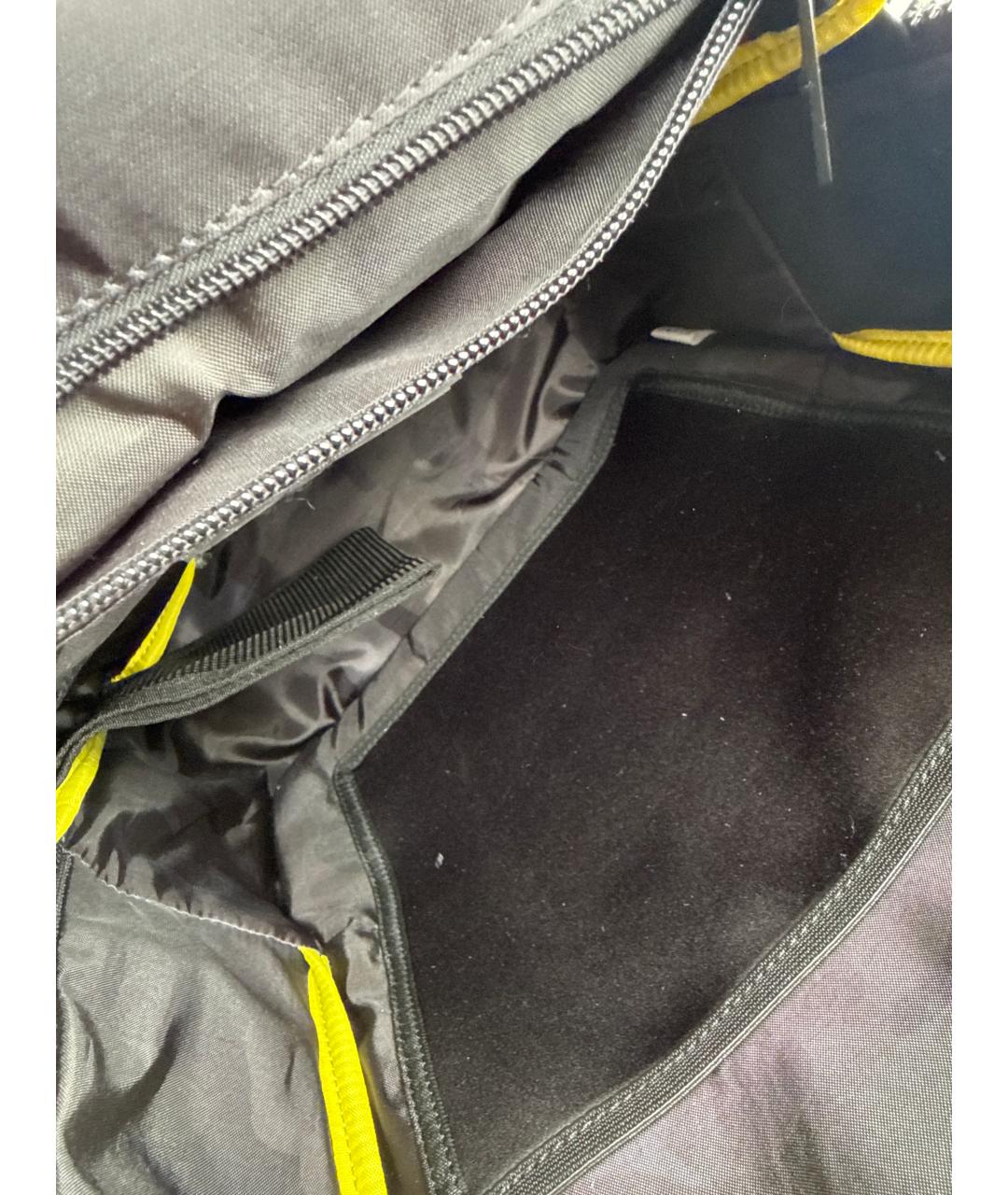 PHILIPP PLEIN Черный рюкзак из искусственной кожи, фото 4