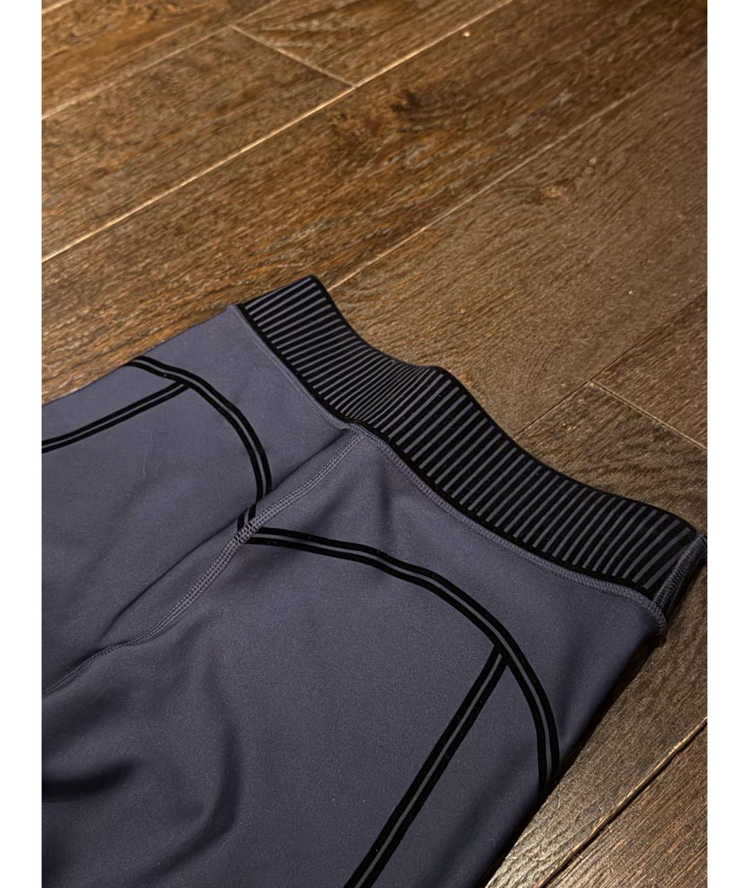 ALO YOGA Темно-синие леггинсы и велосипедки, фото 3