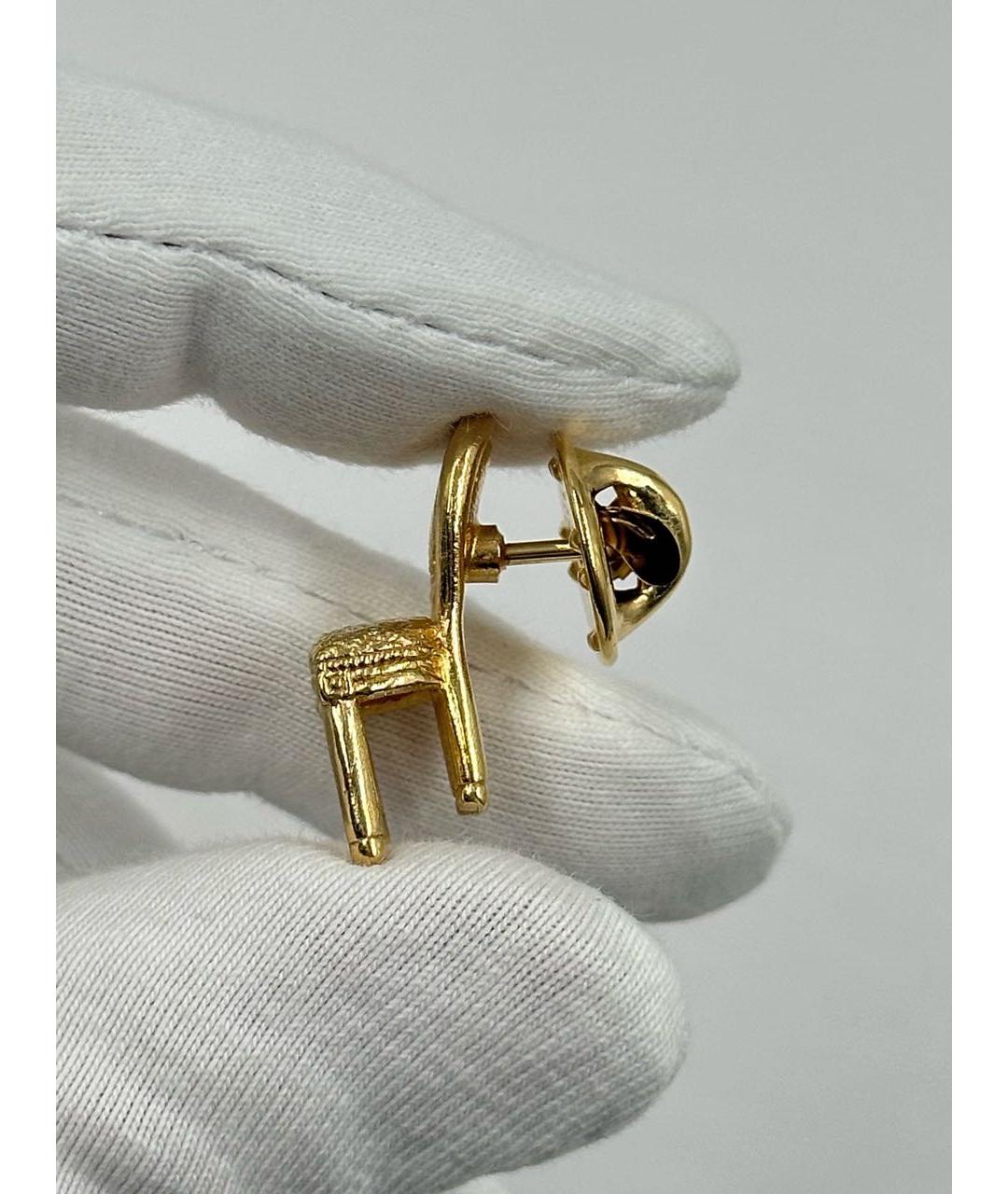 CHRISTIAN DIOR Золотая позолоченная булавка / брошь, фото 3