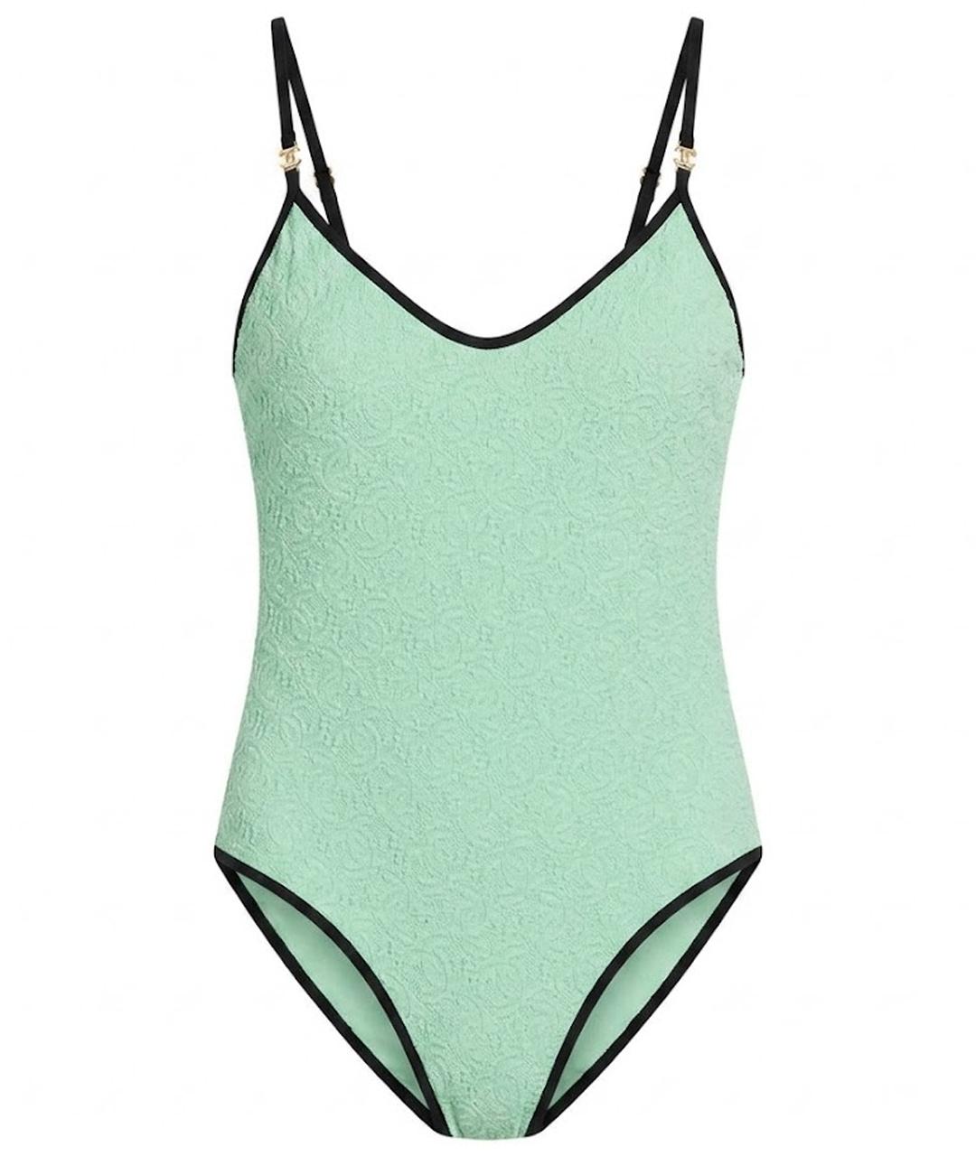 CHANEL Бирюзовый купальник, фото 1