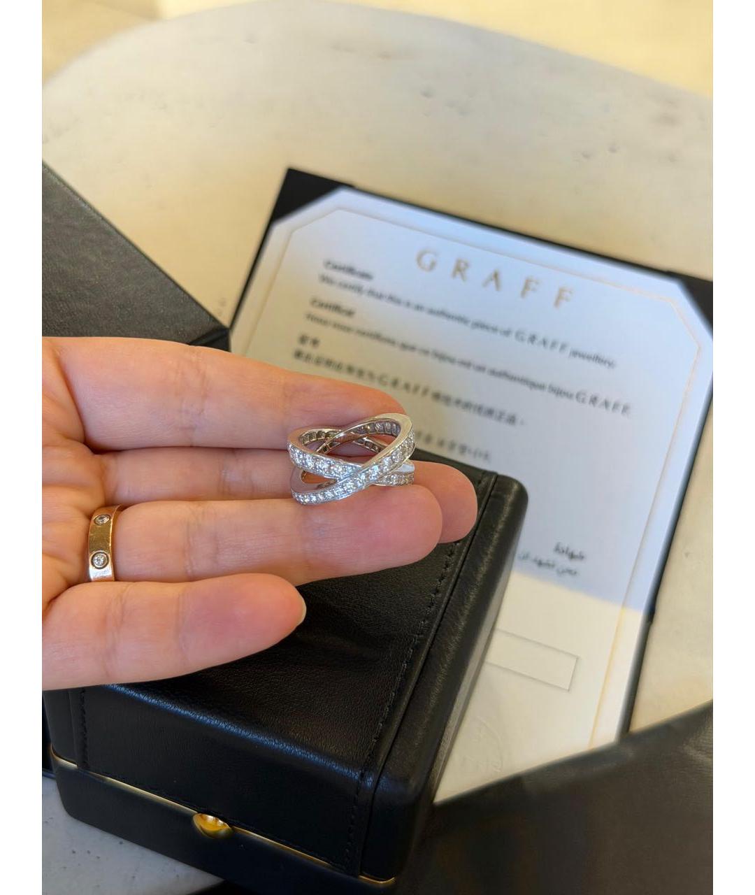 GRAFF Белое кольцо из белого золота, фото 2
