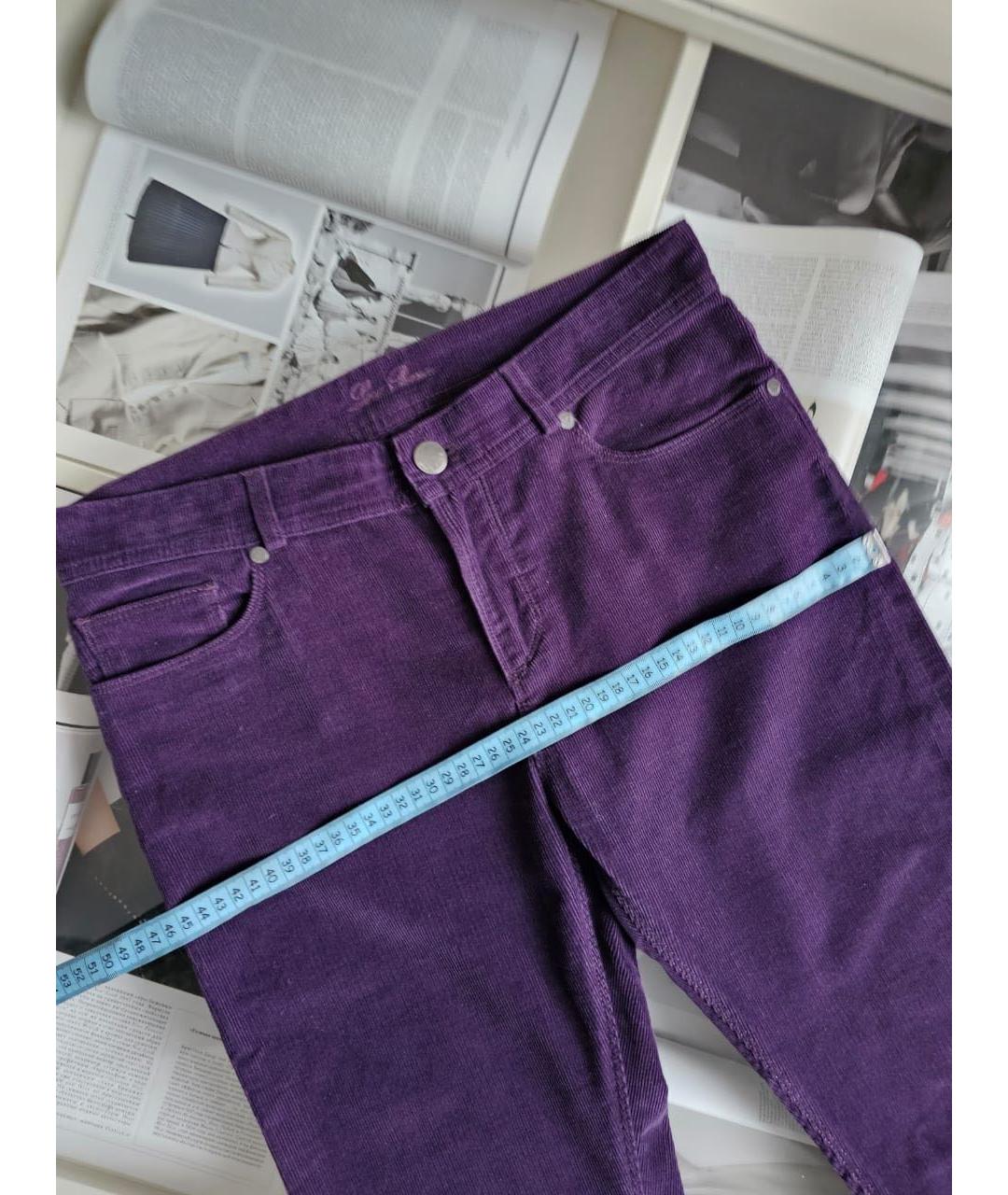 LORO PIANA Хлопковые брюки узкие, фото 6