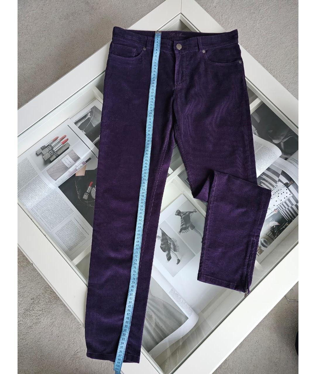 LORO PIANA Хлопковые брюки узкие, фото 8