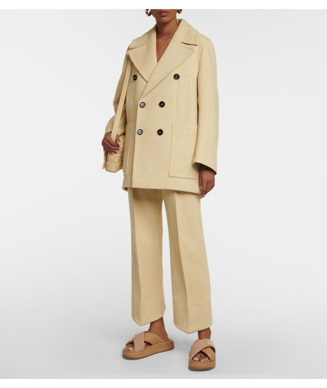 GIABORGHINI Бежевые кожаные сабо, фото 2