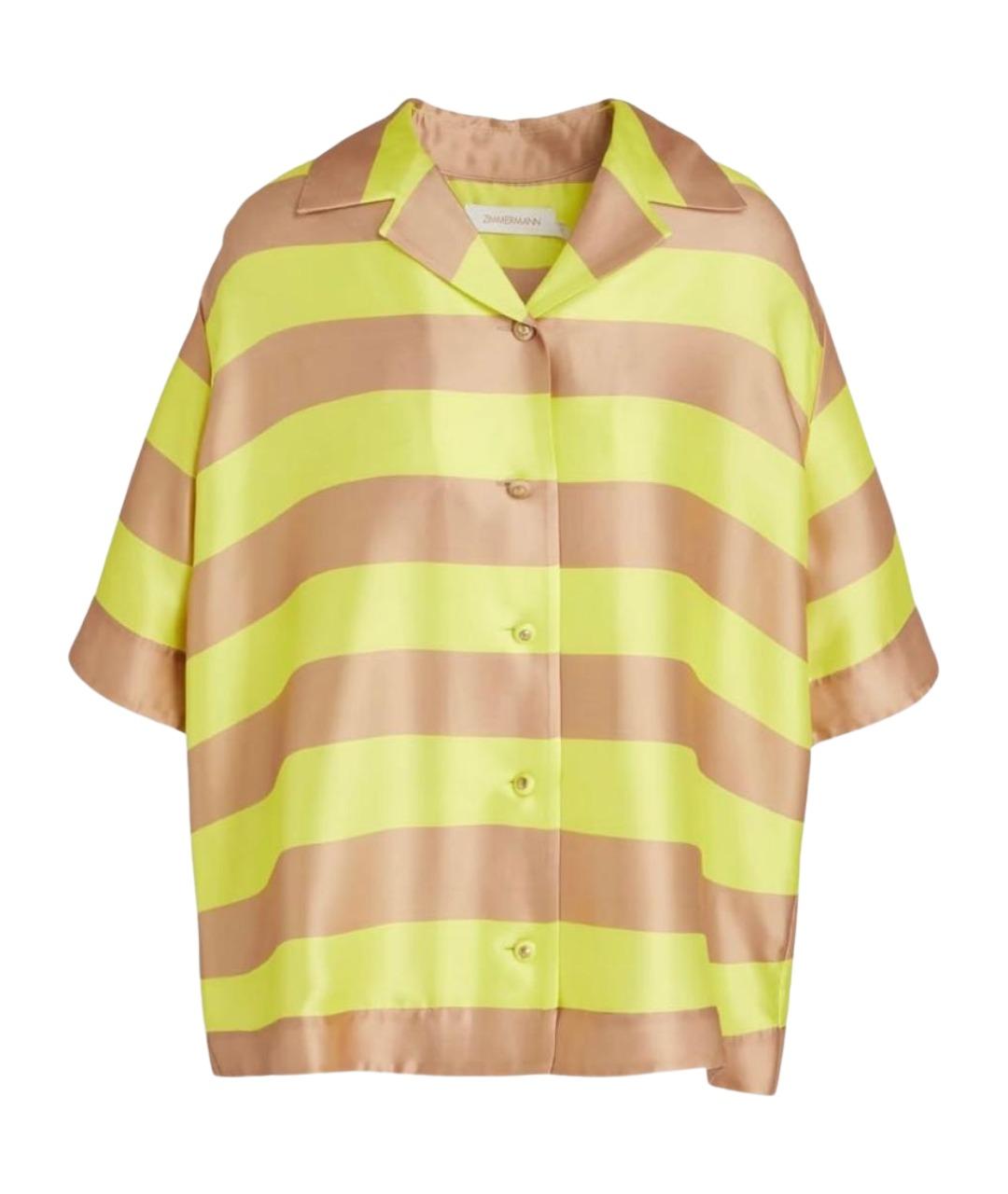 ZIMMERMANN Мульти шелковая блузы, фото 1