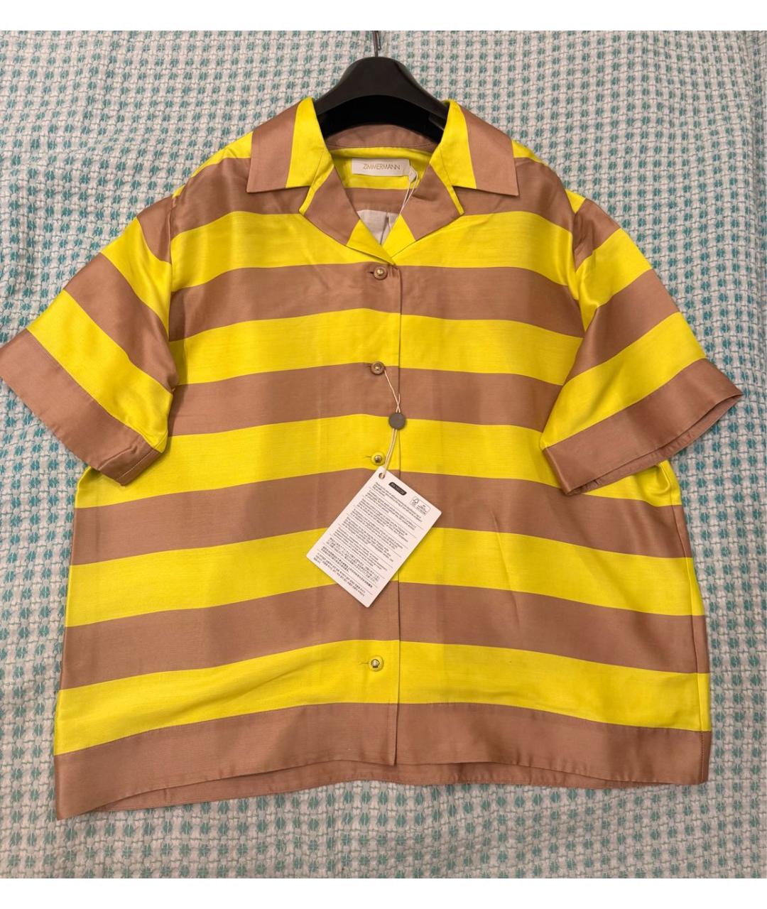 ZIMMERMANN Мульти шелковая блузы, фото 2