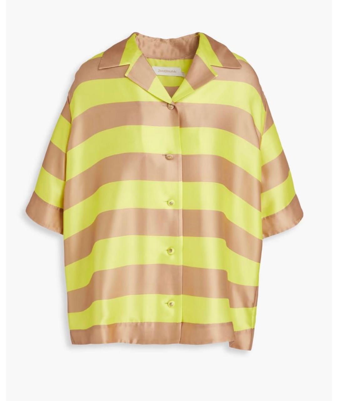 ZIMMERMANN Мульти шелковая блузы, фото 9