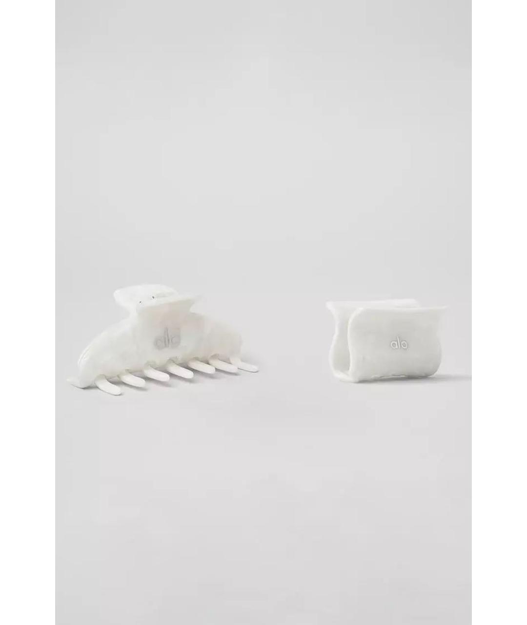 ALO YOGA Белая заколка, фото 2