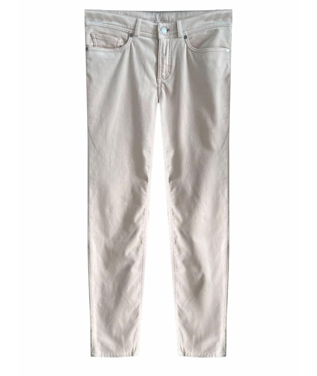 LORO PIANA Хлопковые прямые брюки, фото 1