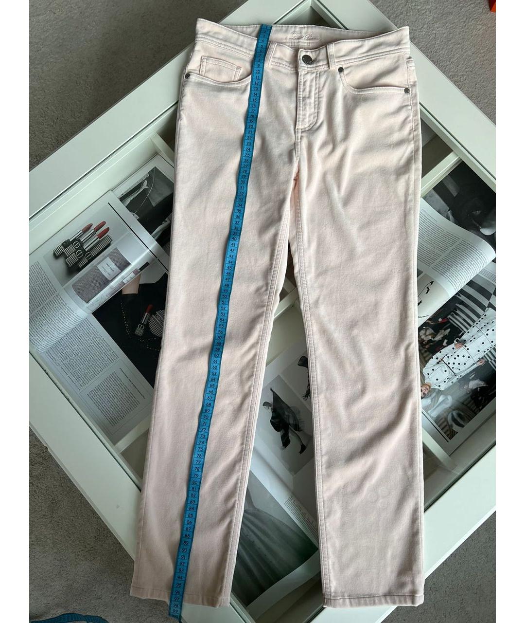 LORO PIANA Хлопковые прямые брюки, фото 7