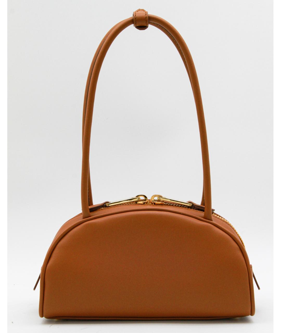 MIU MIU Коричневая кожаная сумка тоут, фото 4