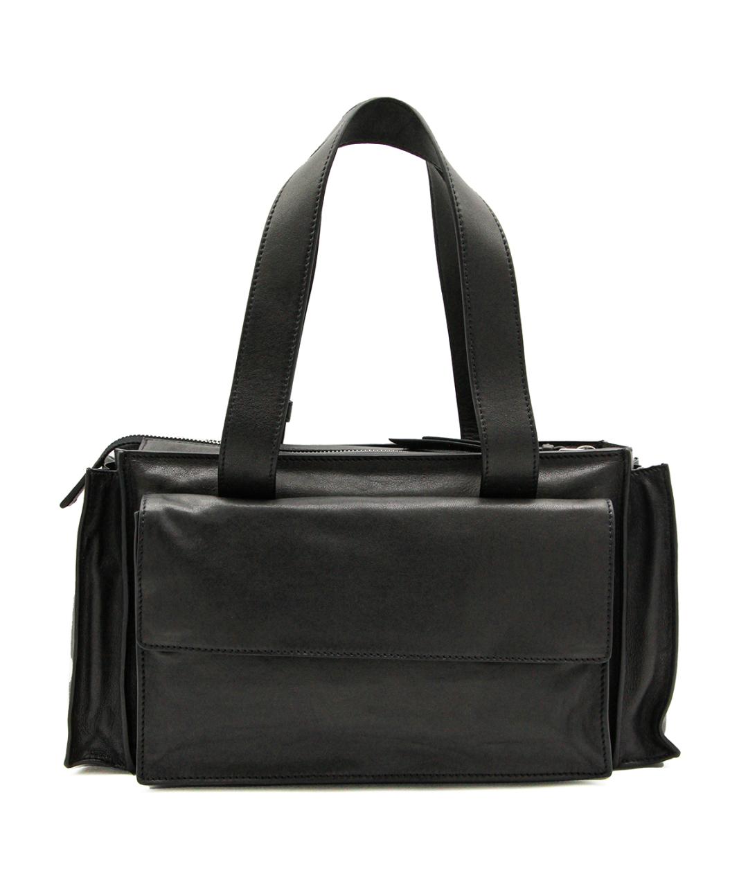 MIU MIU Черная кожаная сумка через плечо, фото 3