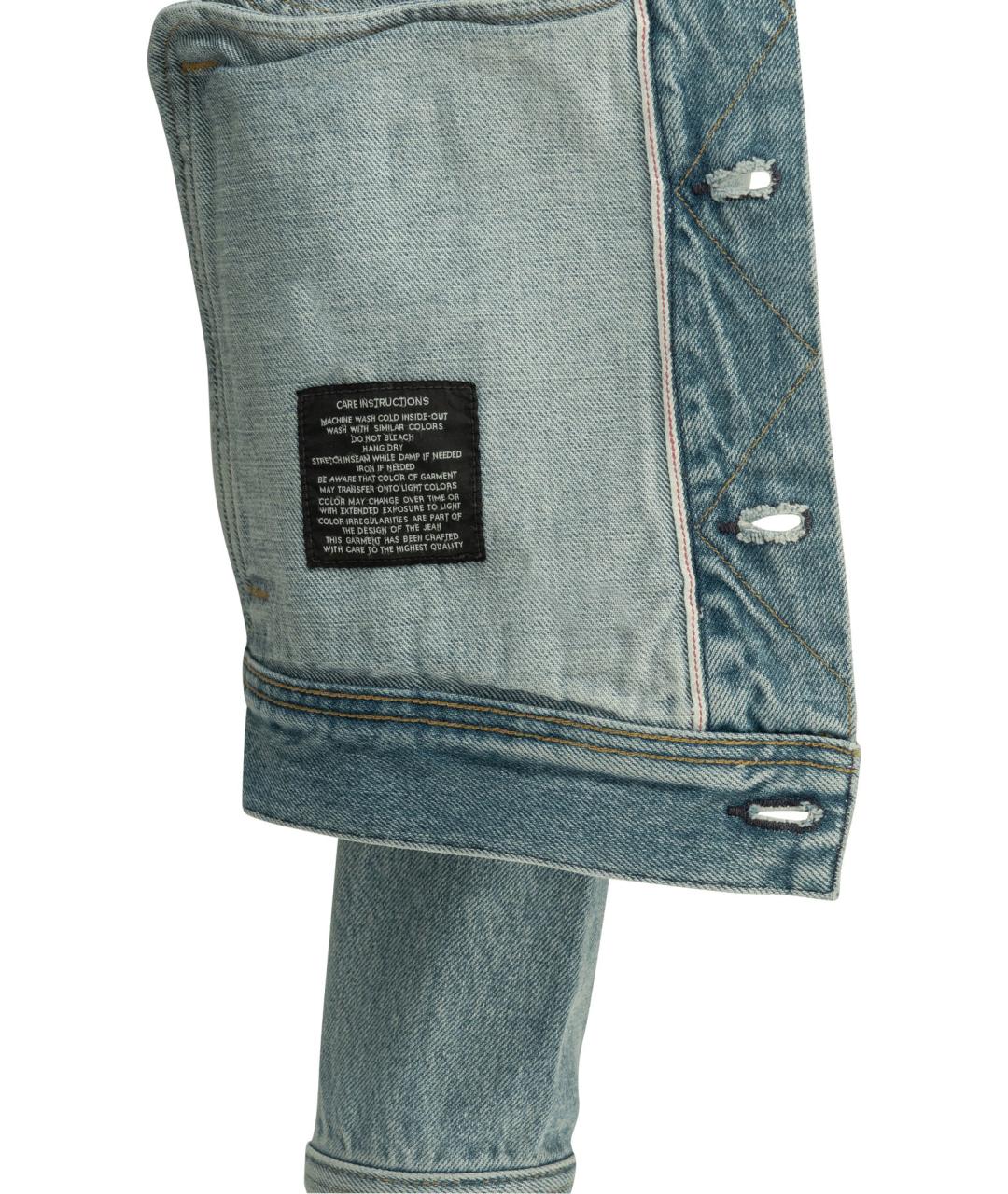 TOM FORD Голубая хлопковая куртка, фото 3