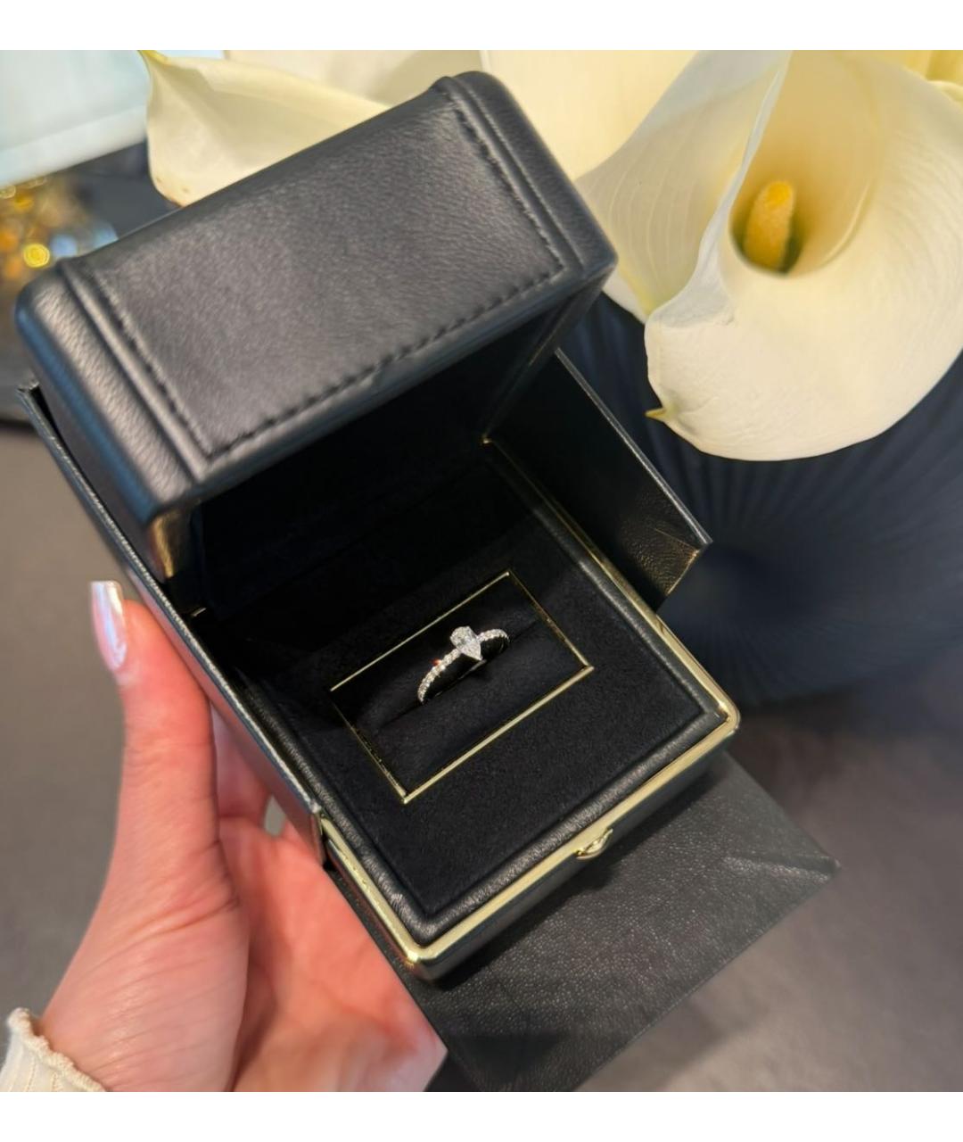 GRAFF Серебряное кольцо из белого золота, фото 3