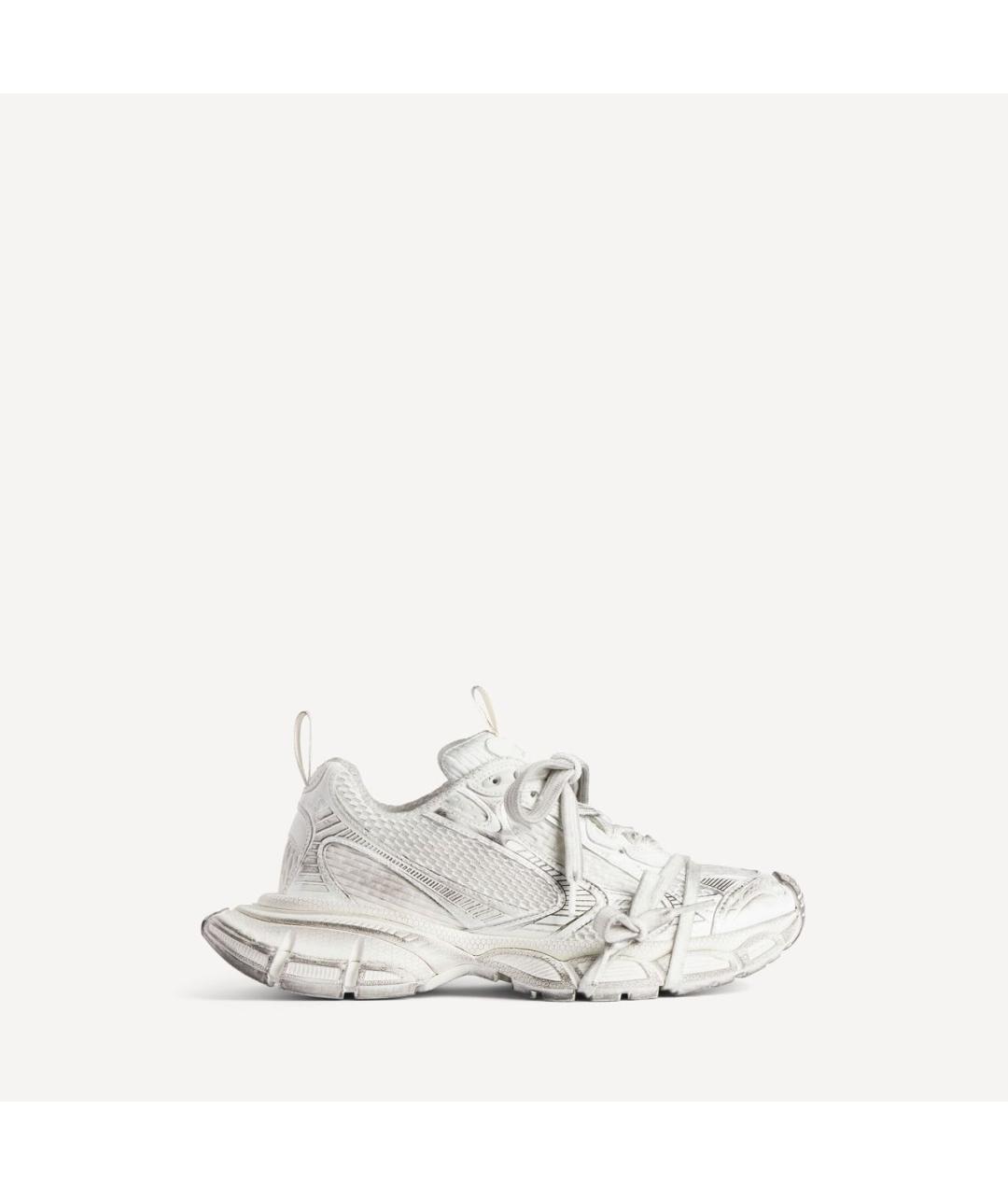 BALENCIAGA Белые кроссовки, фото 4