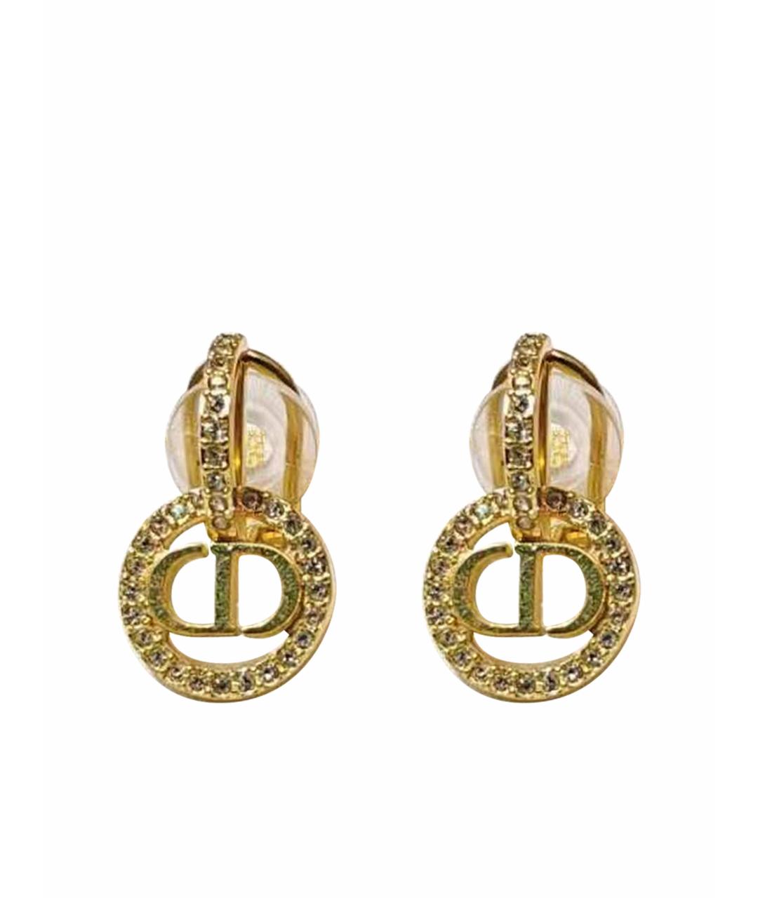 CHRISTIAN DIOR Золотые серьги, фото 1