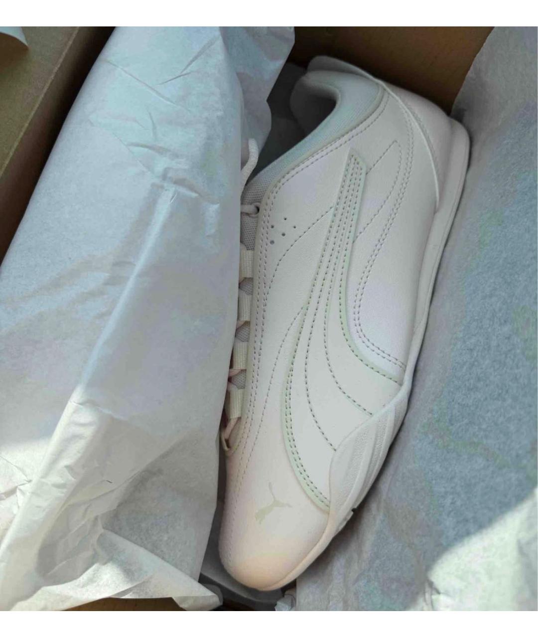 PUMA Розовые кроссовки из искусственной кожи, фото 6