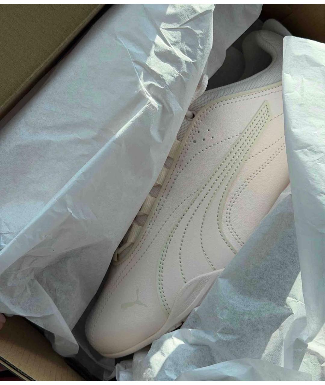 PUMA Розовые кроссовки из искусственной кожи, фото 7