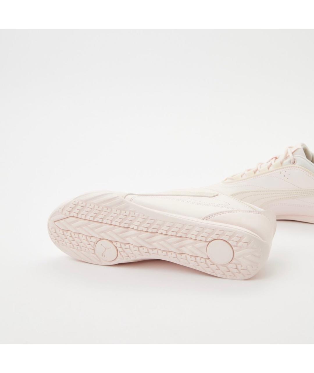 PUMA Розовые кроссовки из искусственной кожи, фото 5