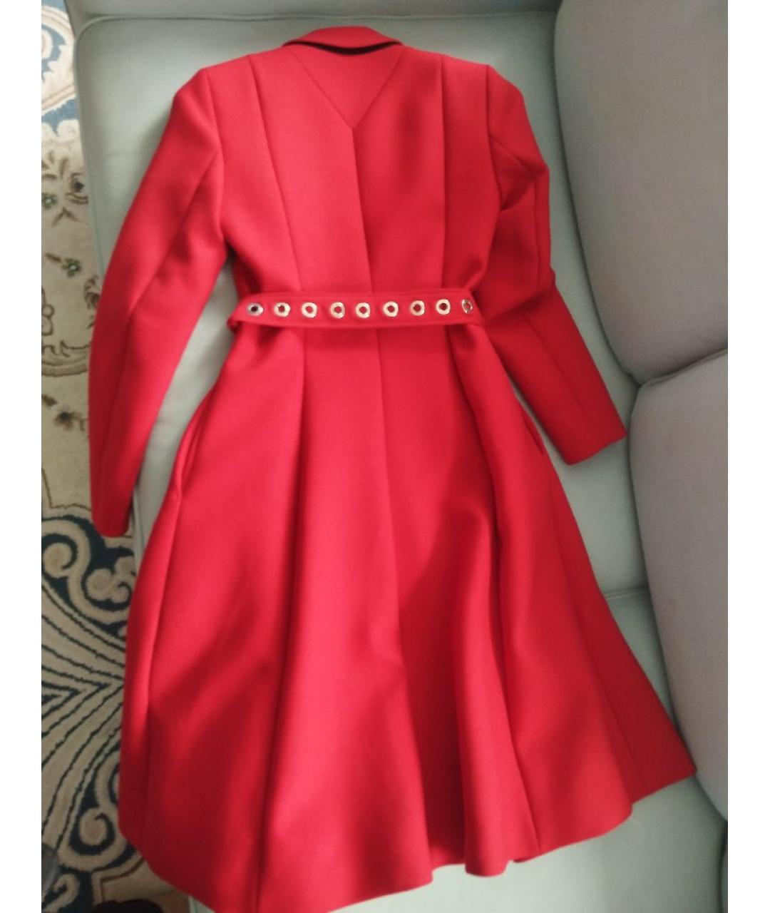 KARL LAGERFELD Красное ацетатное пальто, фото 2