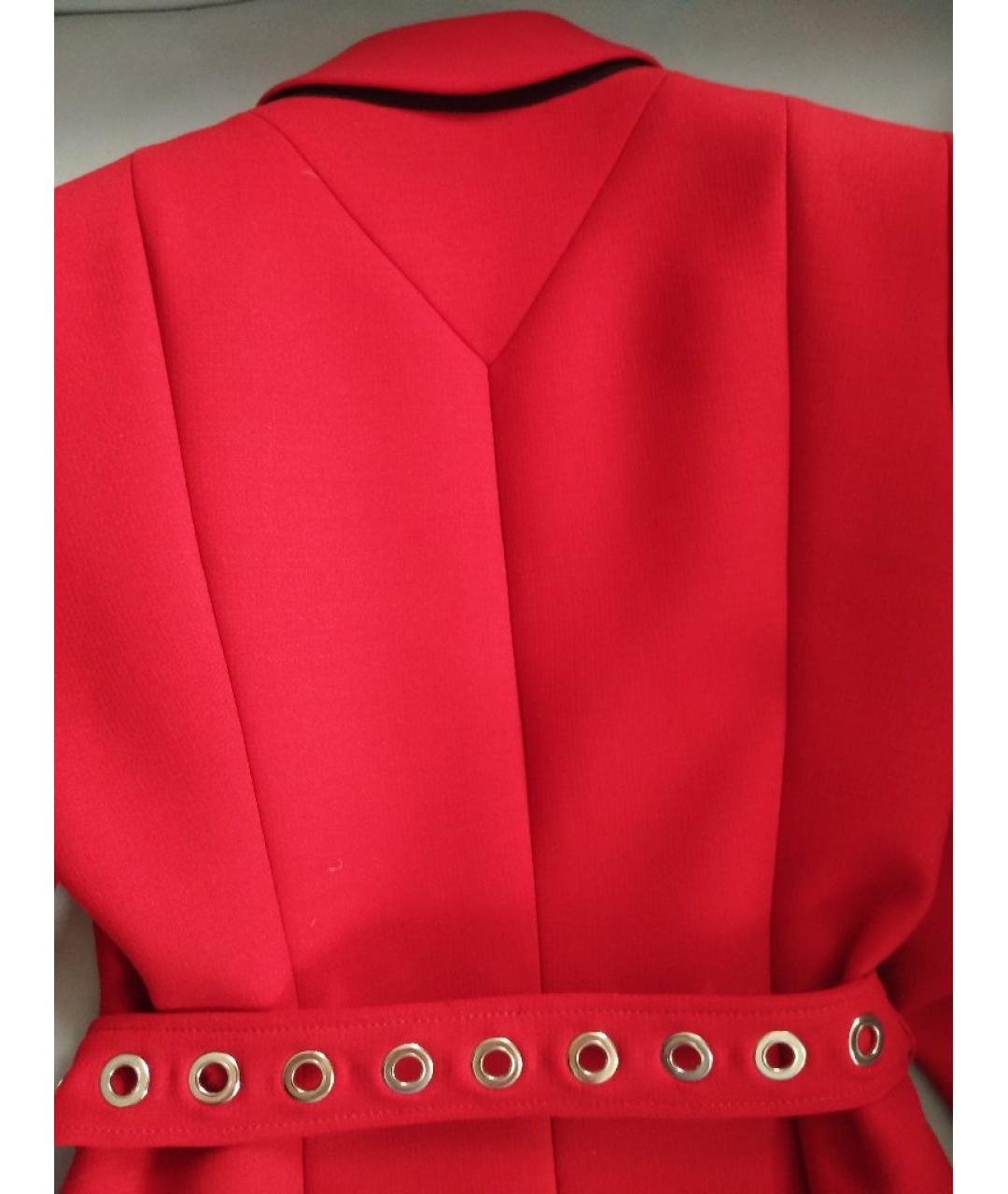 KARL LAGERFELD Красное ацетатное пальто, фото 3