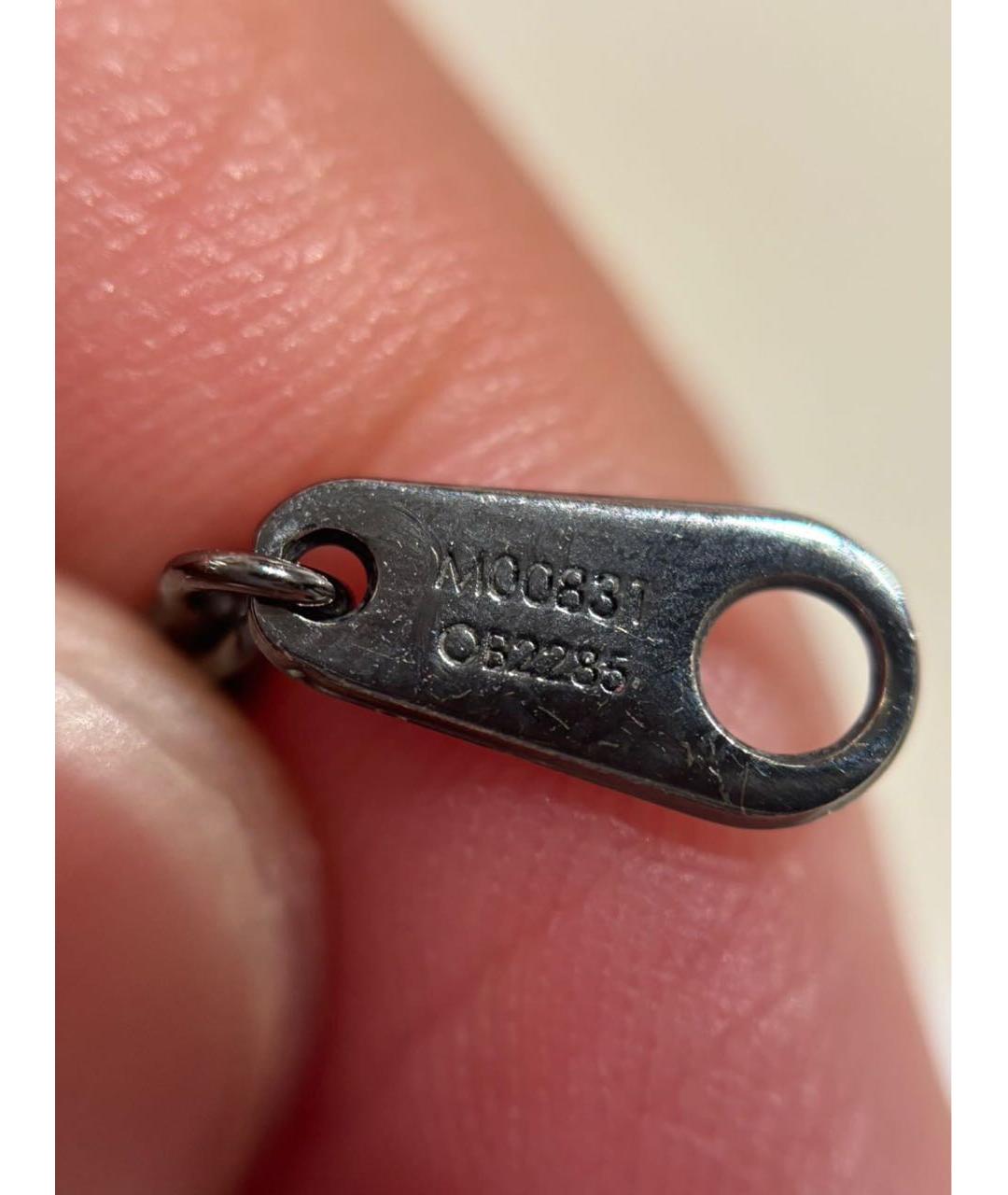 LOUIS VUITTON Черное металлическое колье, фото 6