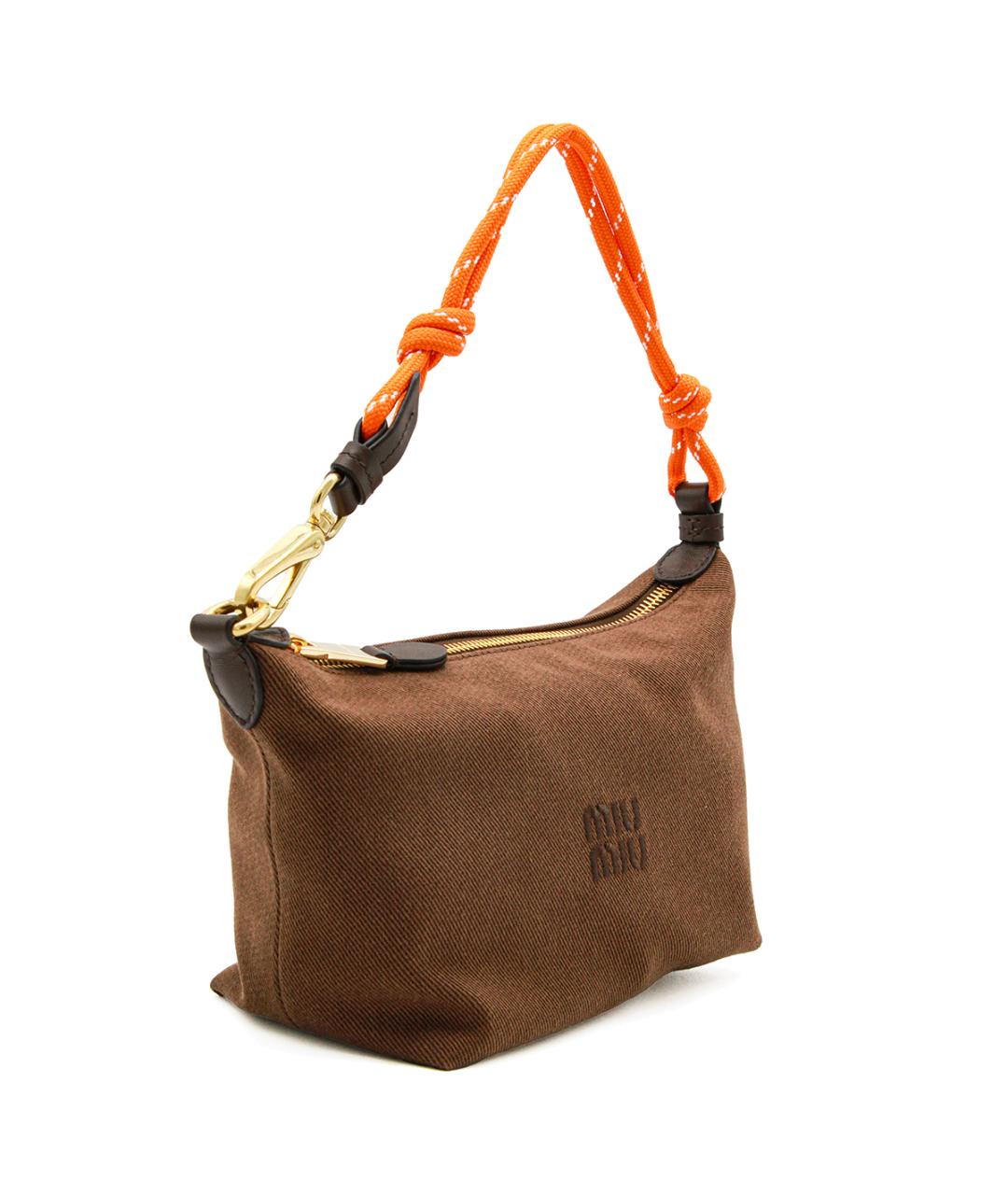 MIU MIU Коричневая сумка через плечо, фото 2