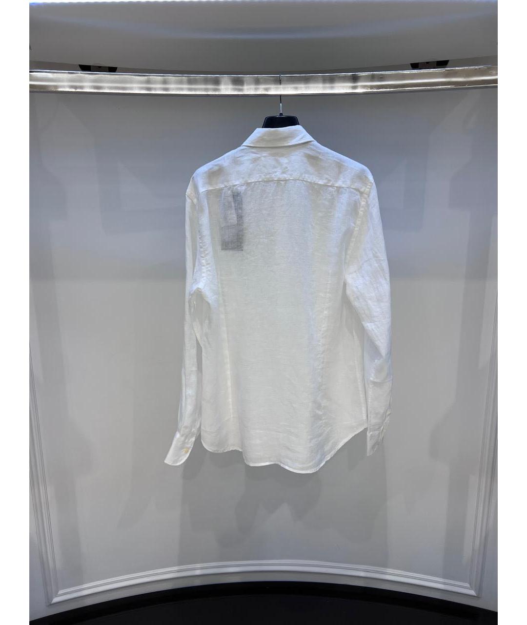 MC2 SAINT BARTH Белая классическая рубашка, фото 2