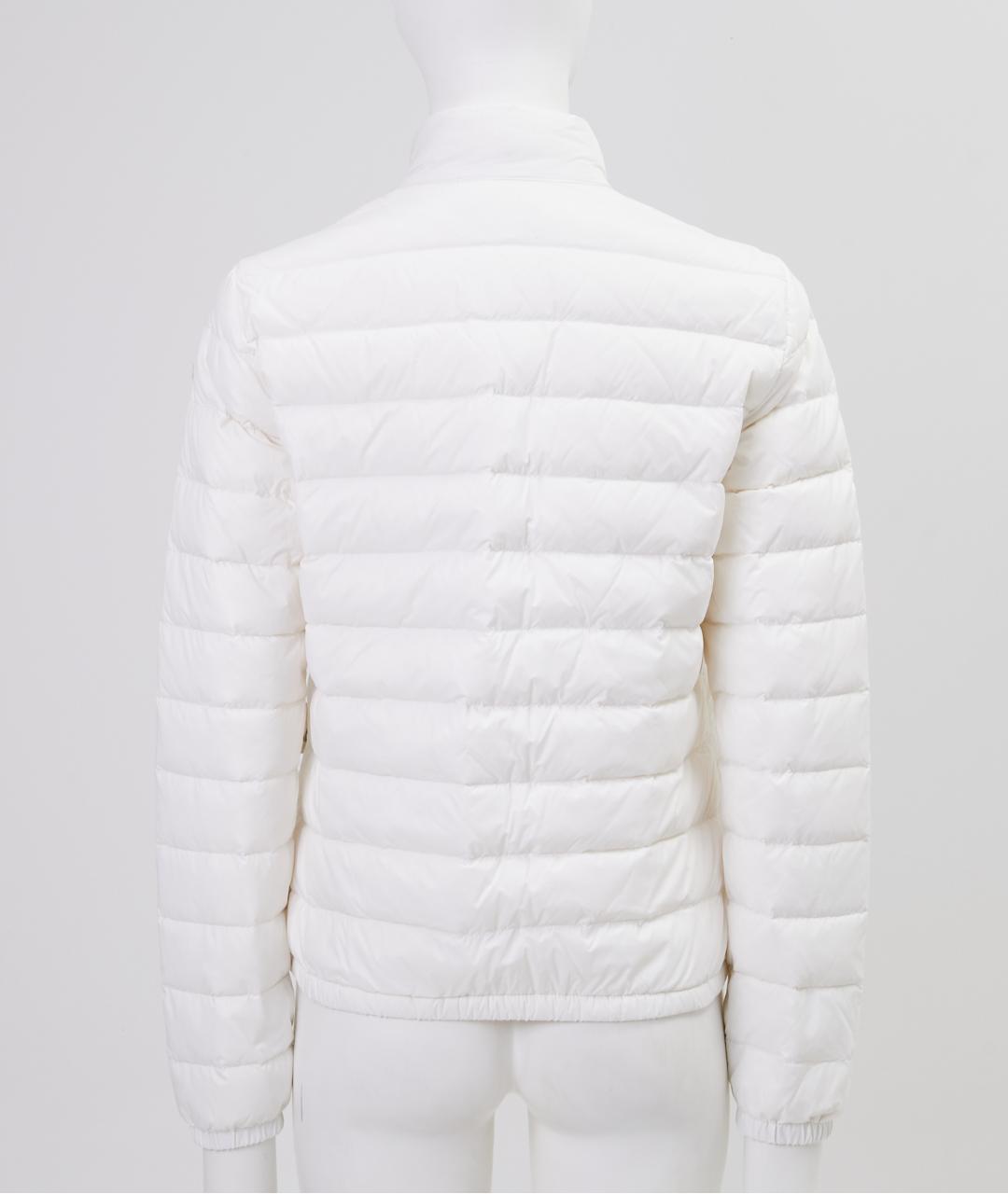 MONCLER Белая полиамидовая куртка, фото 3