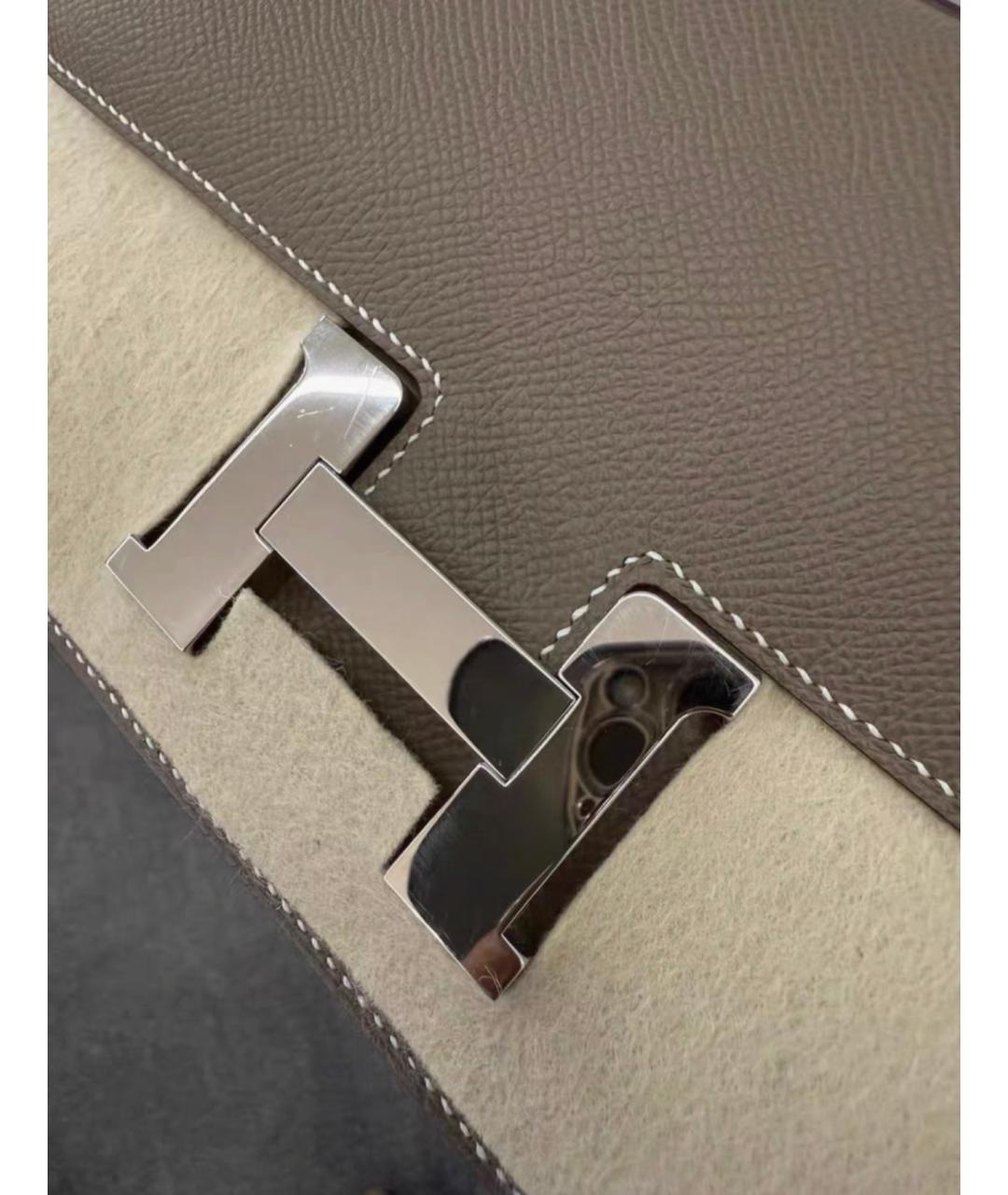 HERMES Кожаная сумка через плечо, фото 6