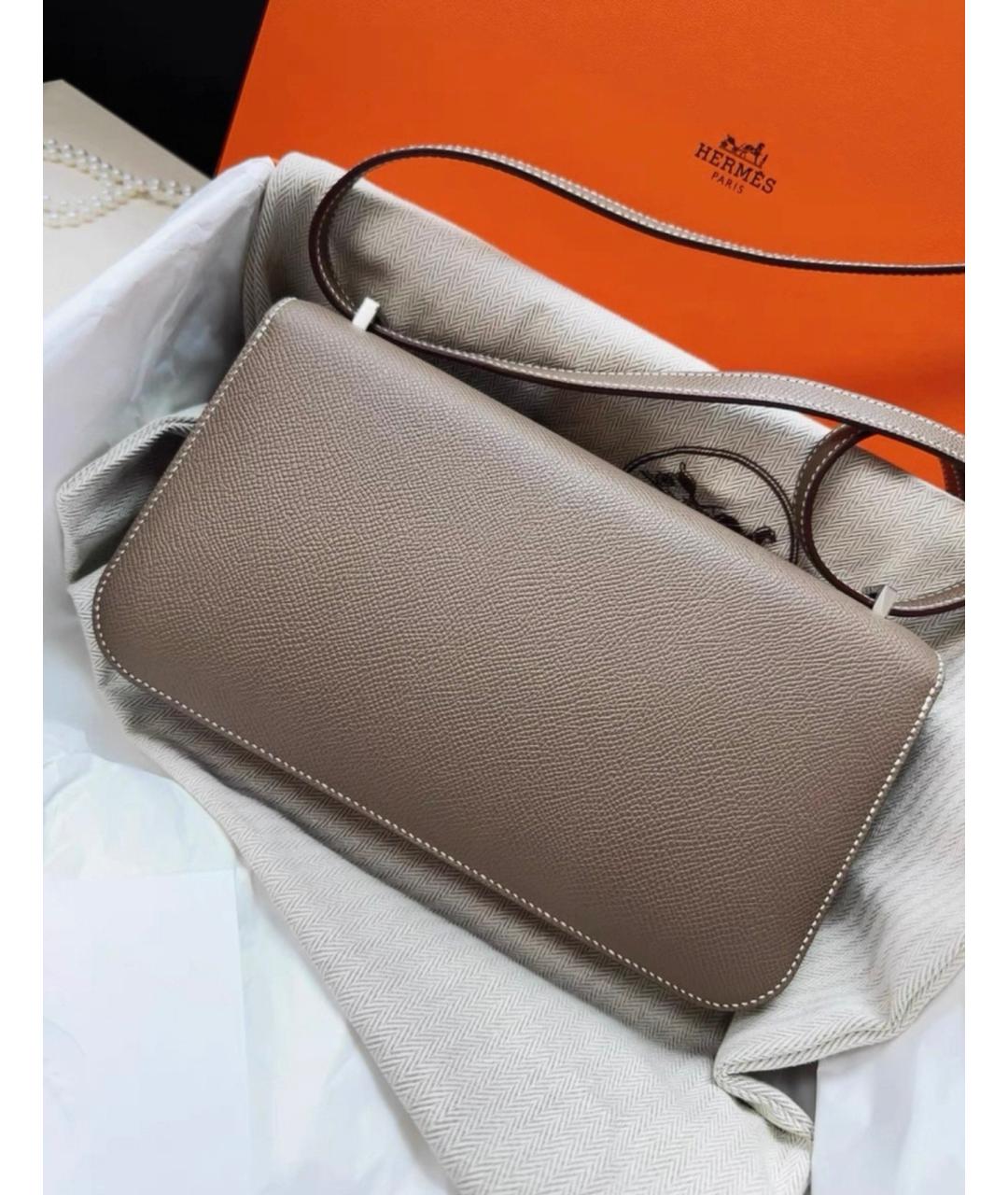 HERMES Кожаная сумка через плечо, фото 4