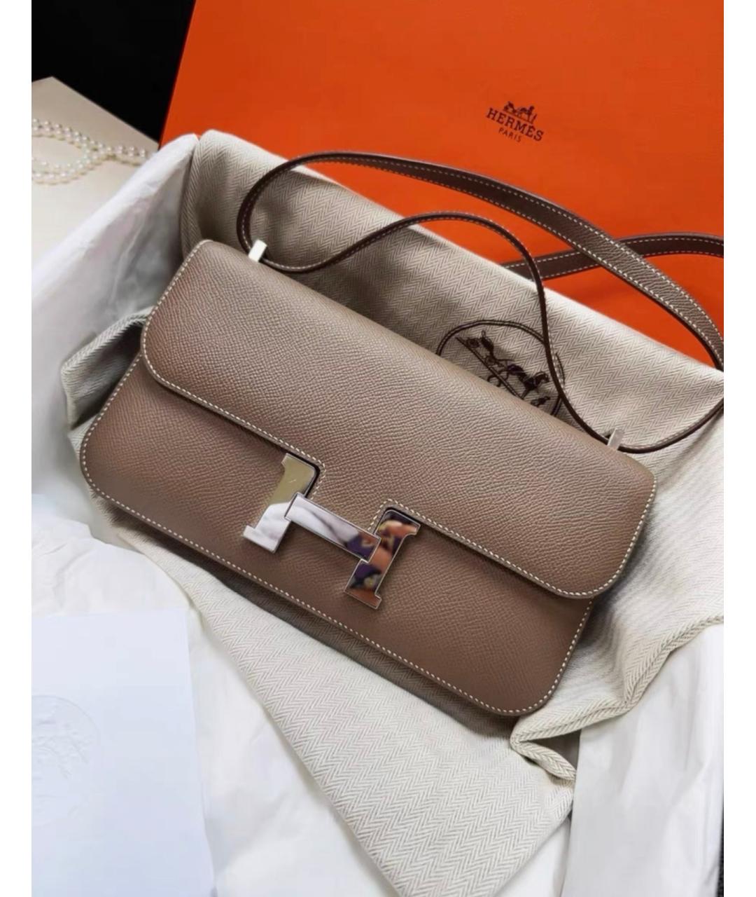 HERMES Кожаная сумка через плечо, фото 2