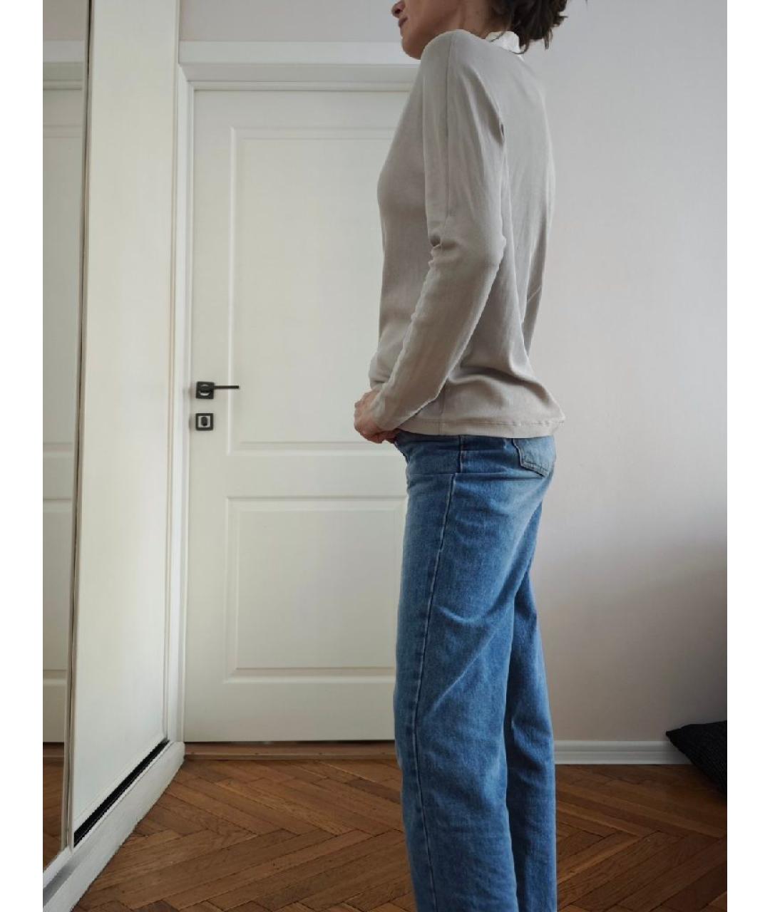 FABIANA FILIPPI Серый хлопковый джемпер / свитер, фото 3