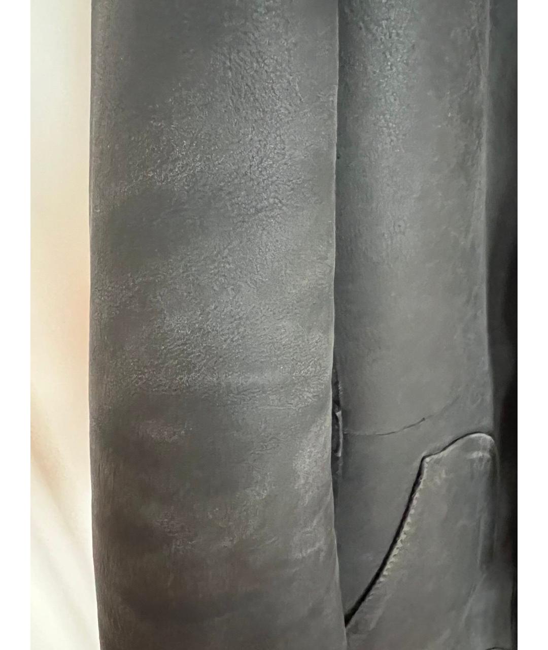 LORO PIANA Серая дубленка, фото 8