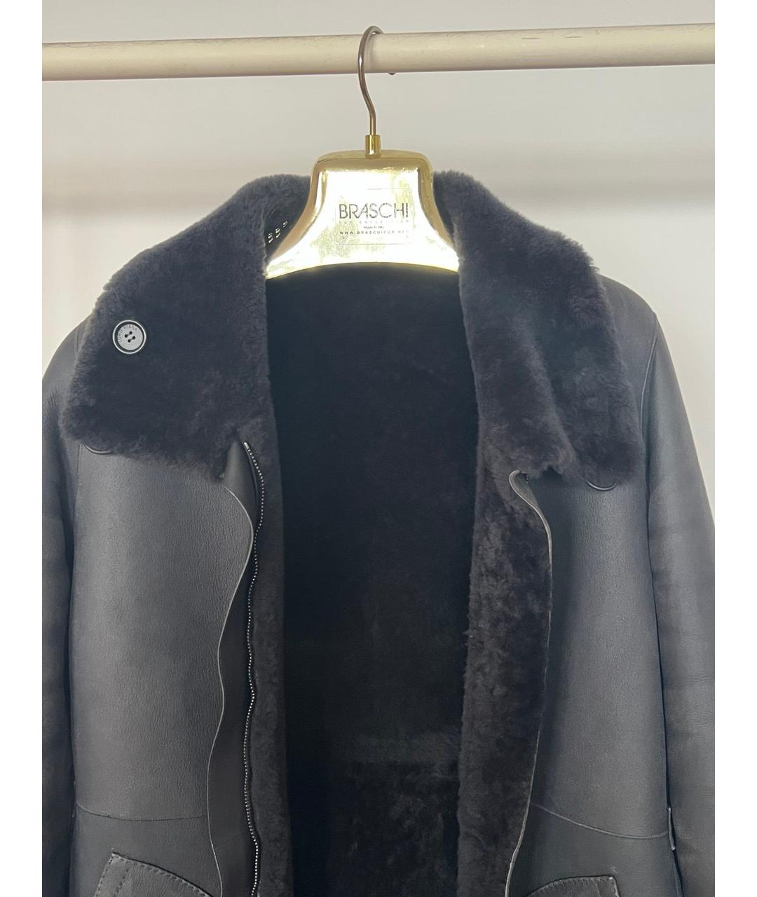 LORO PIANA Серая дубленка, фото 3