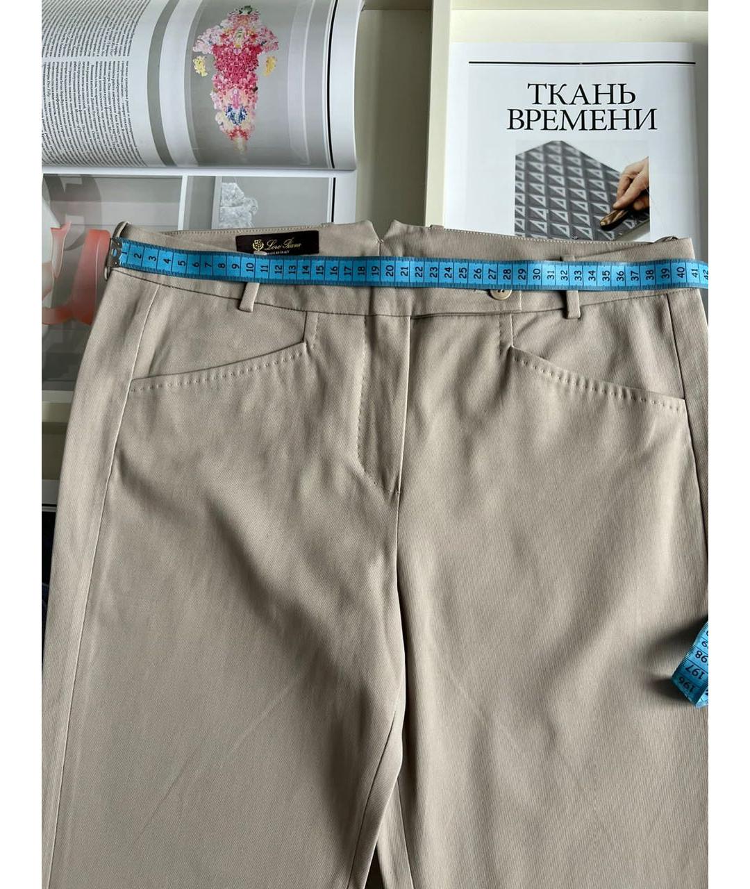 LORO PIANA Хлопковые брюки узкие, фото 7