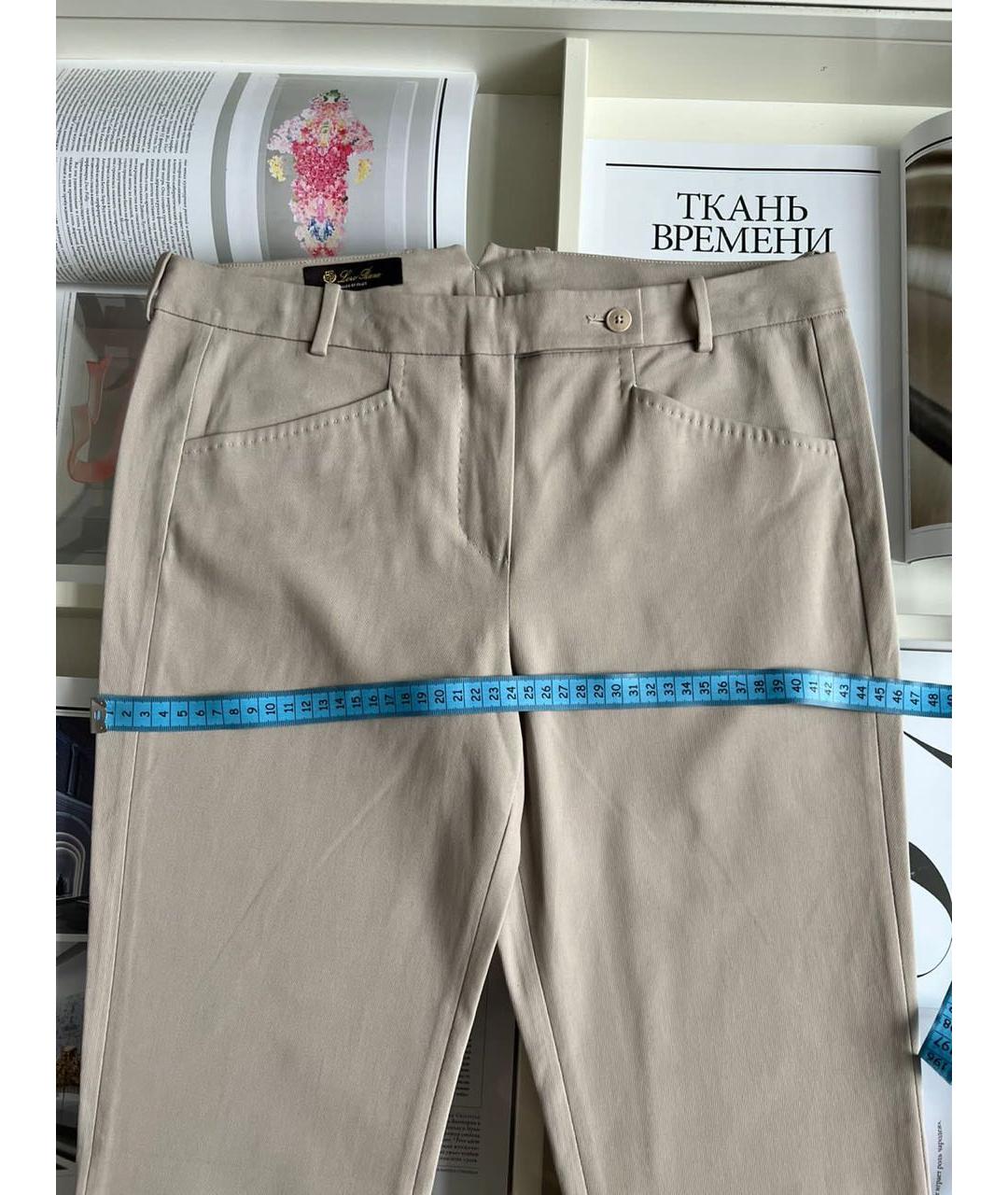 LORO PIANA Хлопковые брюки узкие, фото 6