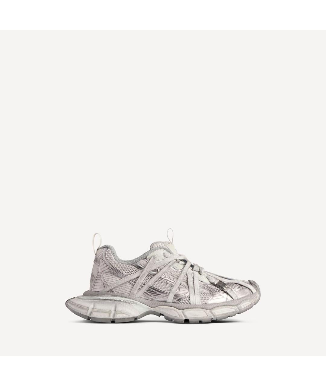 BALENCIAGA Серые кроссовки, фото 3