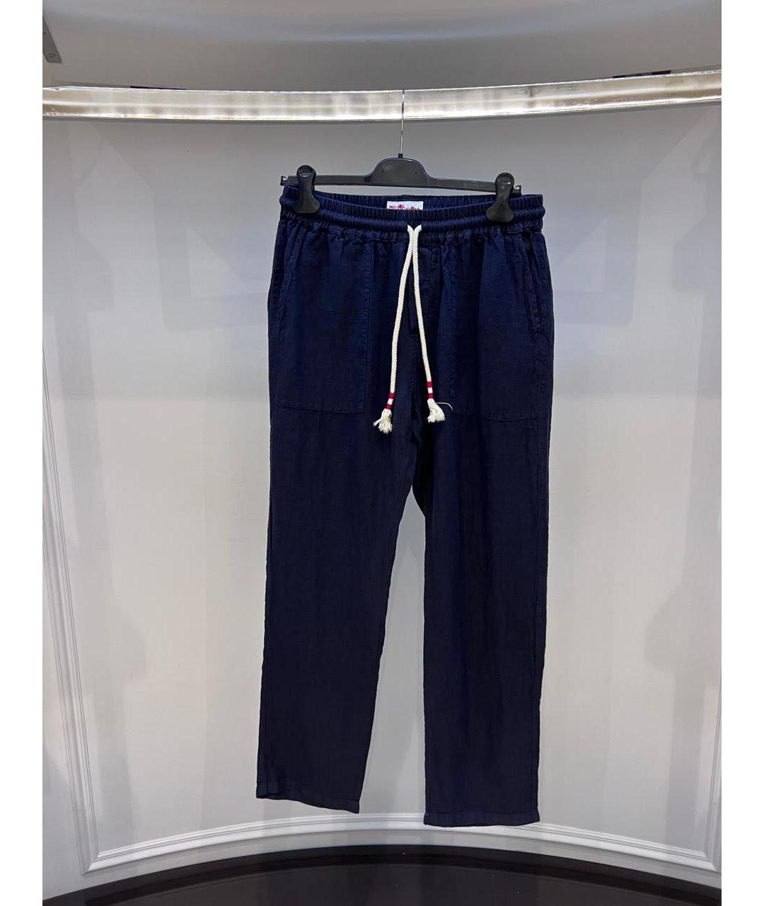 MC2 SAINT BARTH Темно-синие повседневные брюки, фото 3