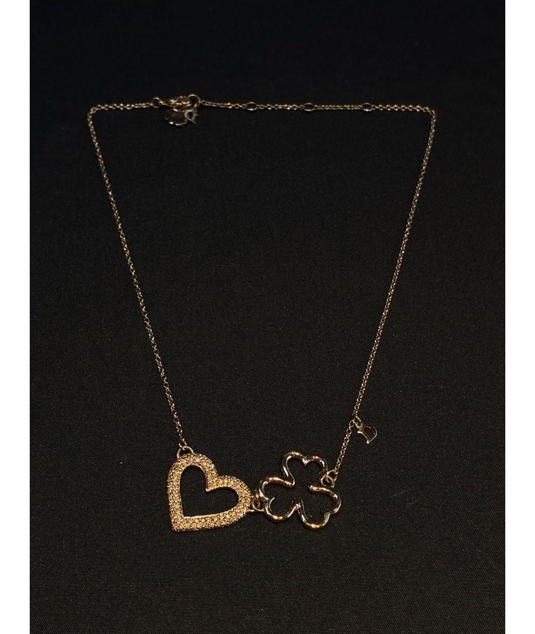 CHRISTIAN DIOR Золотое колье, фото 5