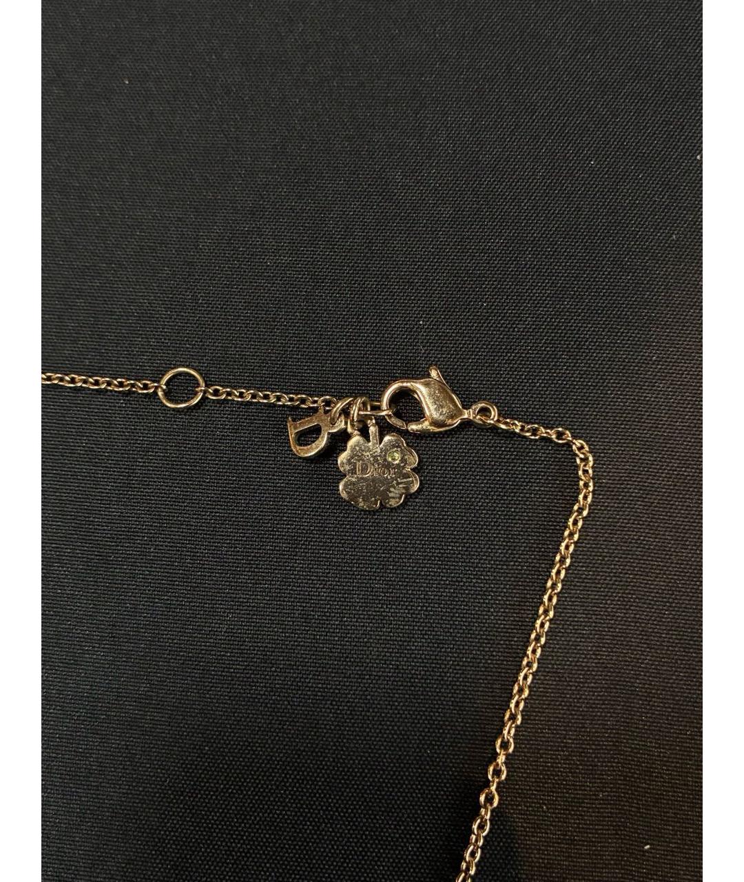 CHRISTIAN DIOR Золотое колье, фото 2